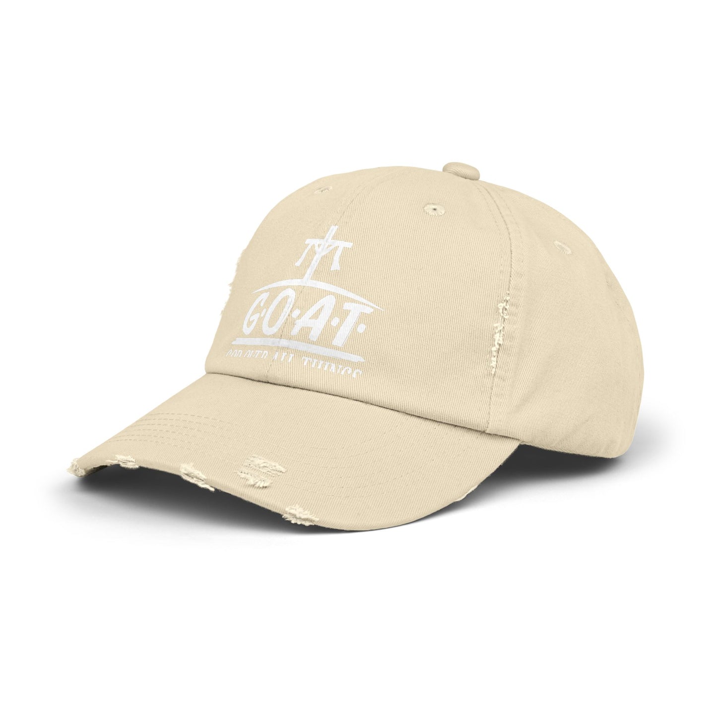 God Over All Things Faithful Expression with Cross Symbol Cap