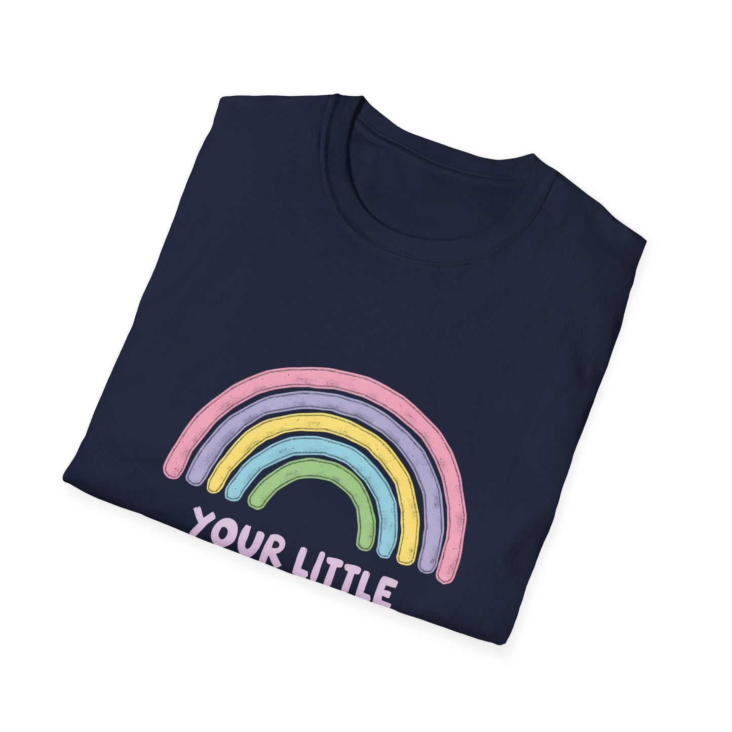 Your Little Ray of Sarcastic Sunshine Has Arrived Rainbow Colors T-Shirt