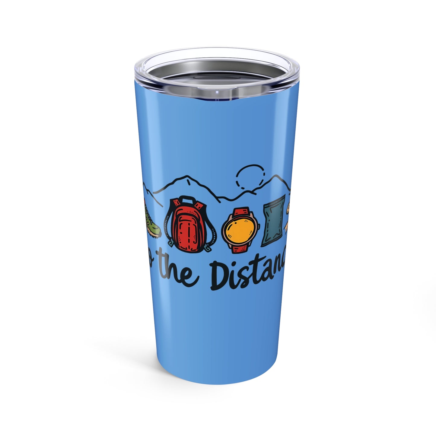 Go the Distance Adventure Enthusiast Hiking Essentials Tumbler