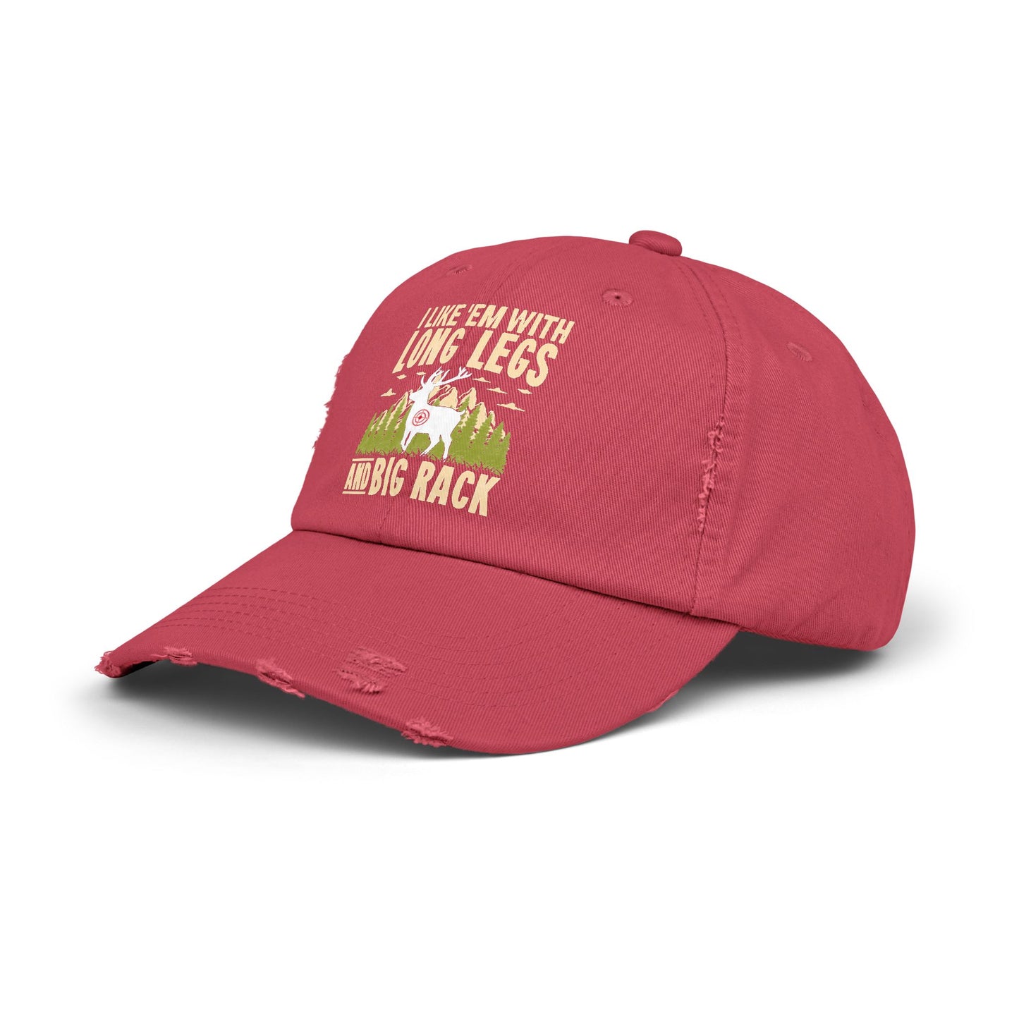 I Like 'Em With Long Legs And Big Rack Deer Hunting Cap