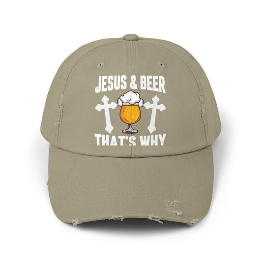 Jesus & Beer That's Why I'm Here Cap