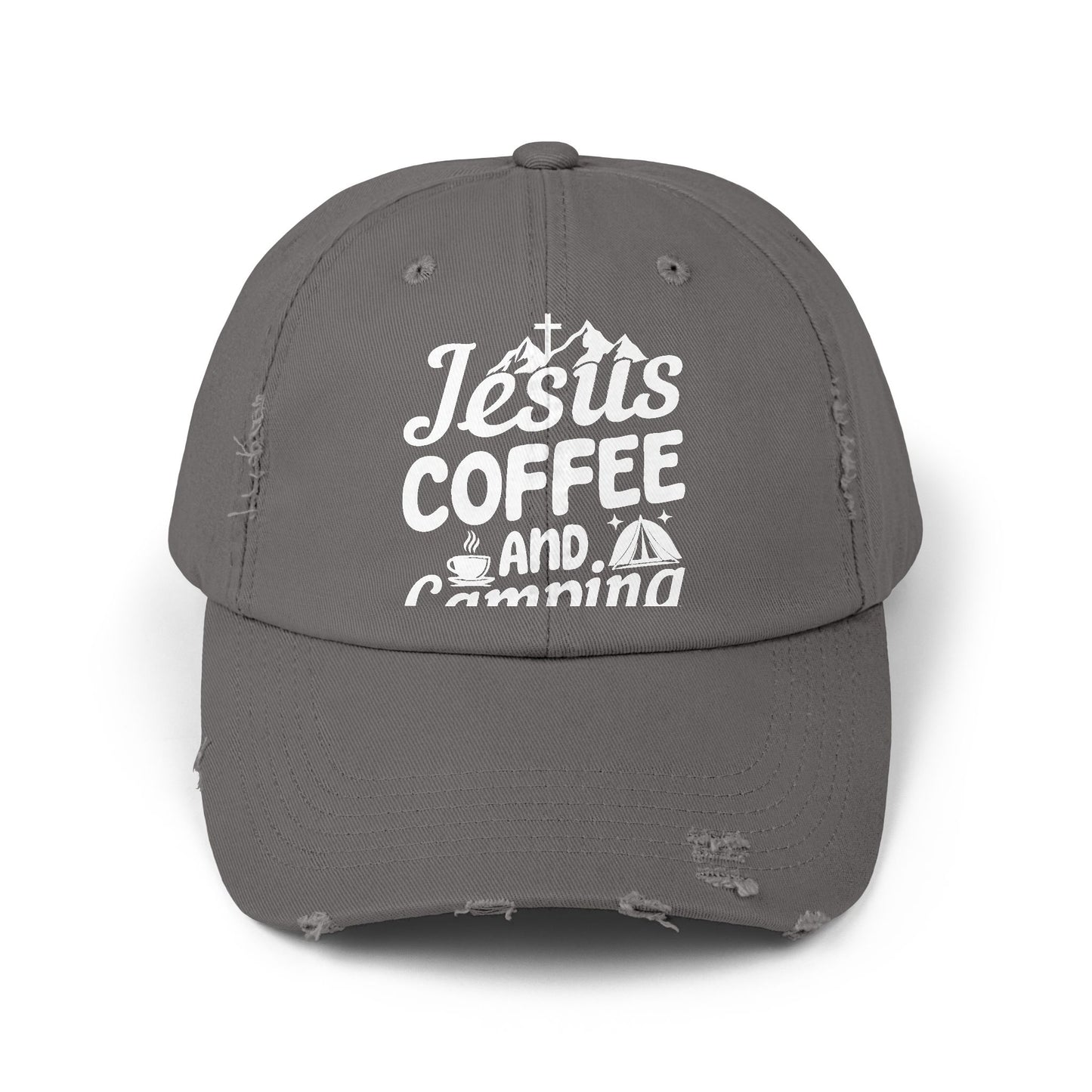 Jesus Coffee And Camping Enthusiast's Favorite Design Cap