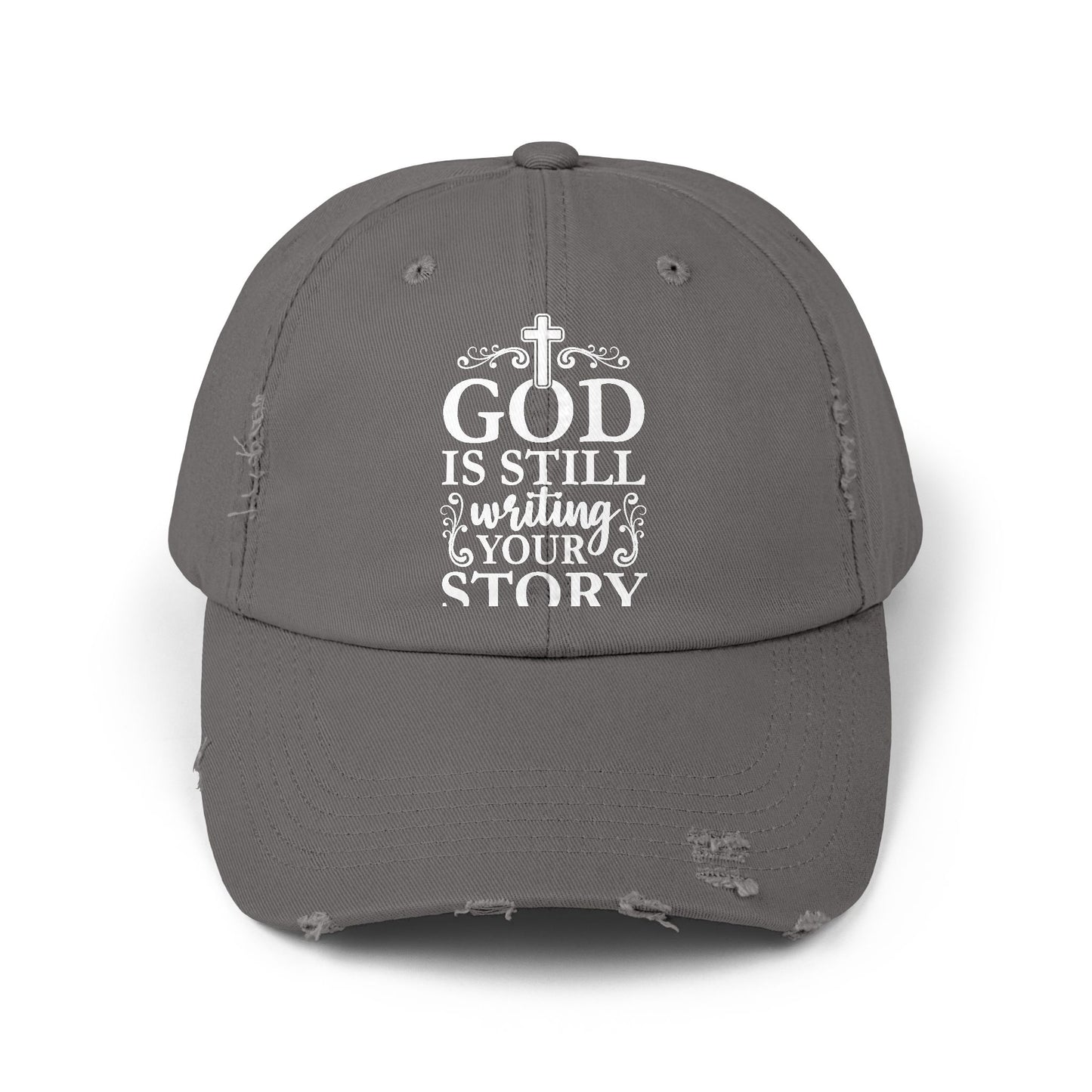 God Is Still Writing Your Story Inspirational Message Cap