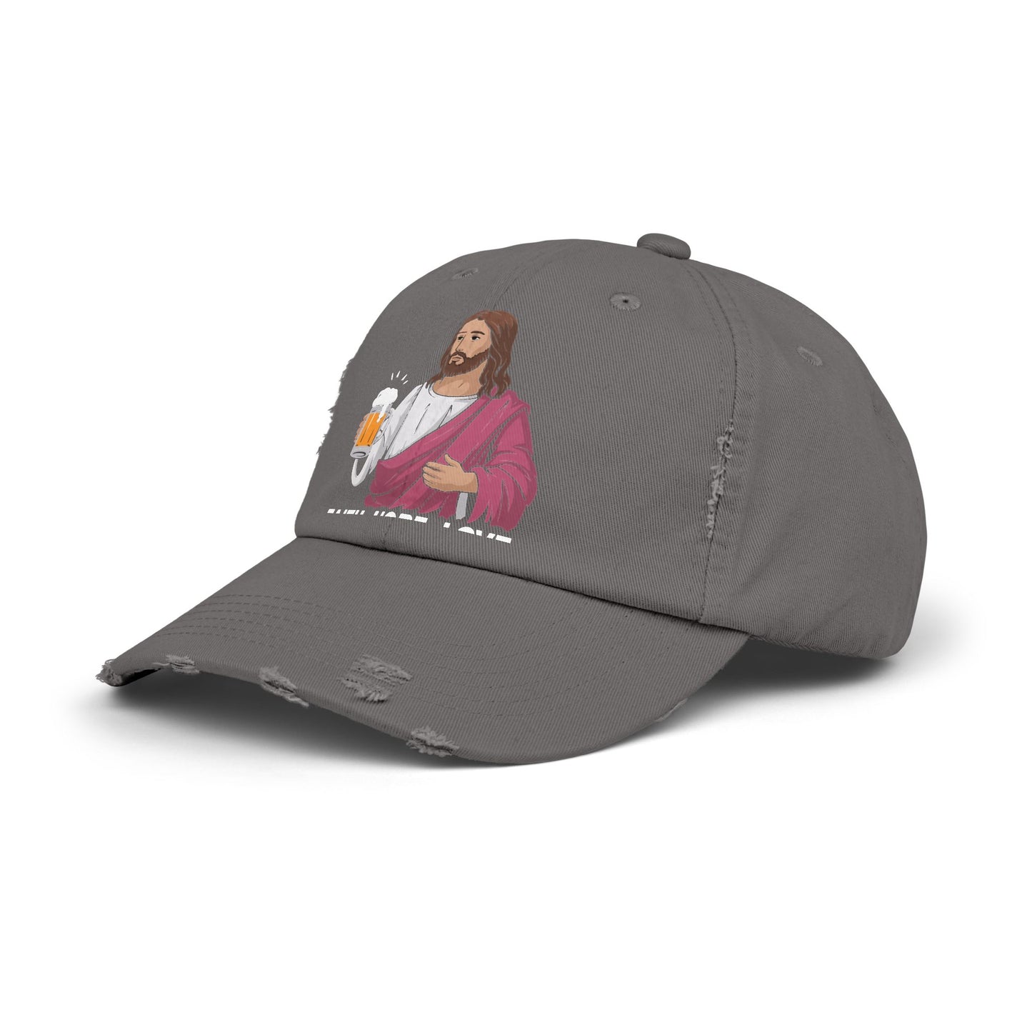 Faith Hope Love and a Cool Beer Fun Cap