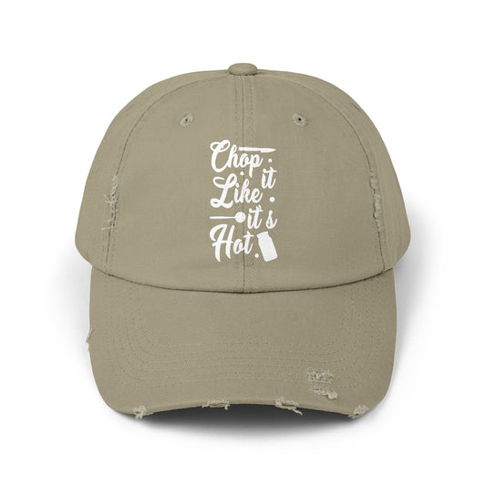 Chop It Like It's Hot Chef Humor Cap