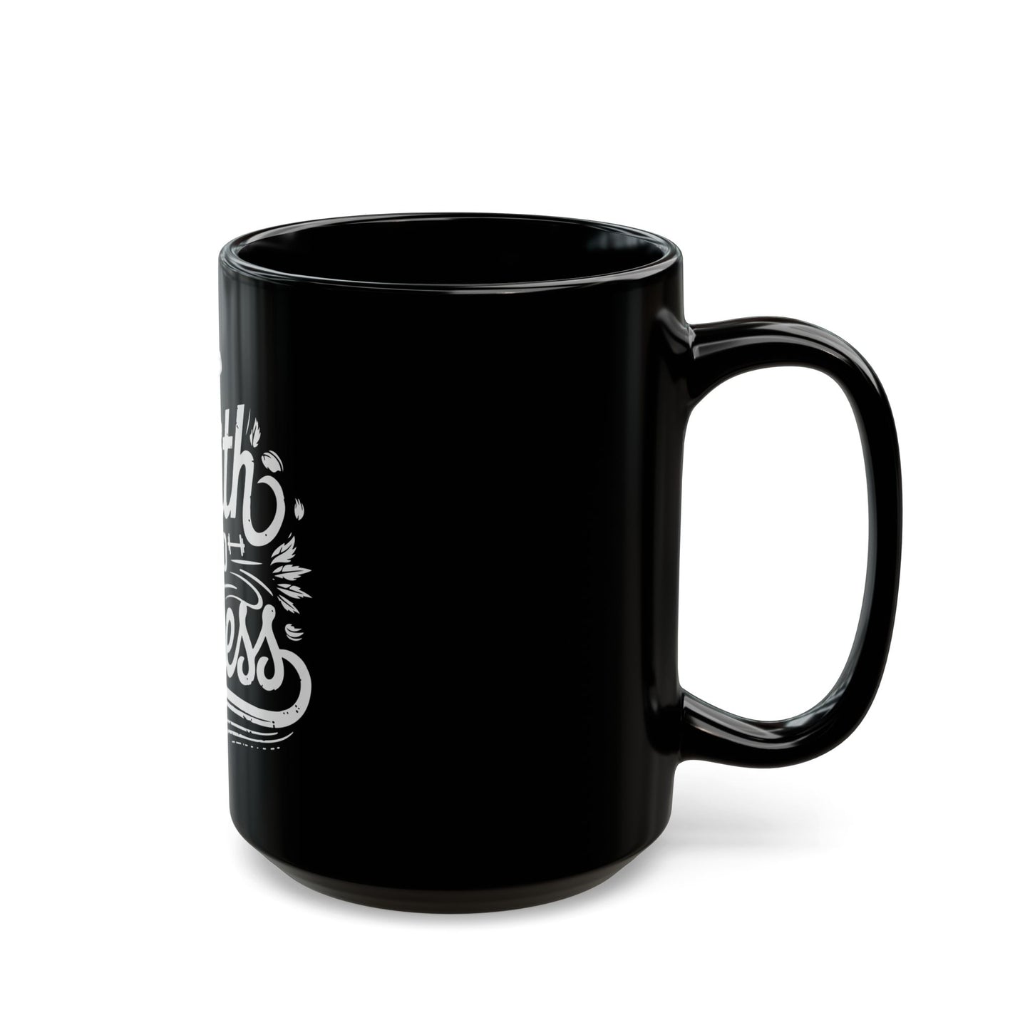 Faith And Fitness Motivational Design for Spiritual Athletes Ceramic Mug