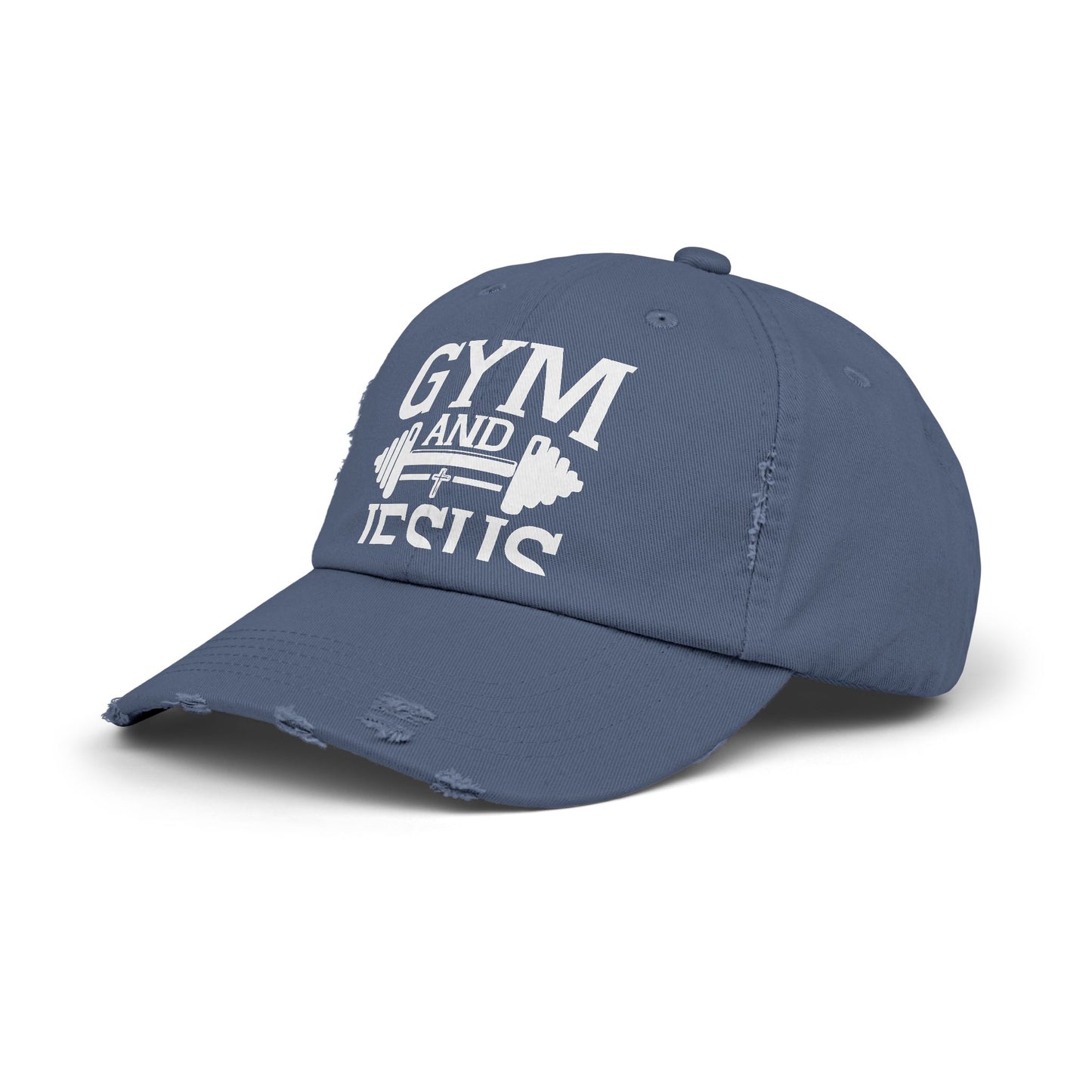 Gym and Jesus Workout Motivation with Faith Cap