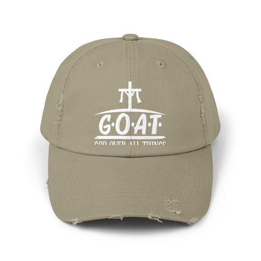 God Over All Things Faithful Expression with Cross Symbol Cap