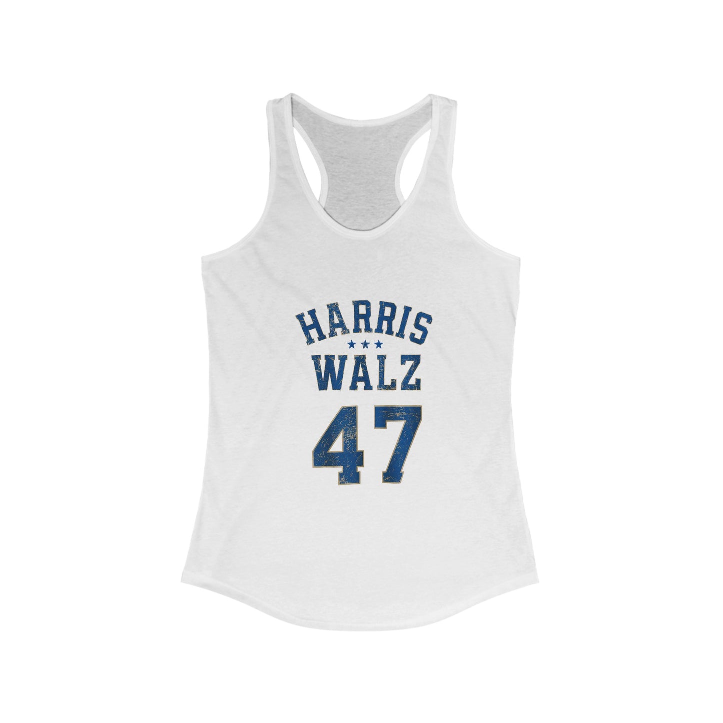 Harris Walz 47 2024 Election Women's Racerback Tank