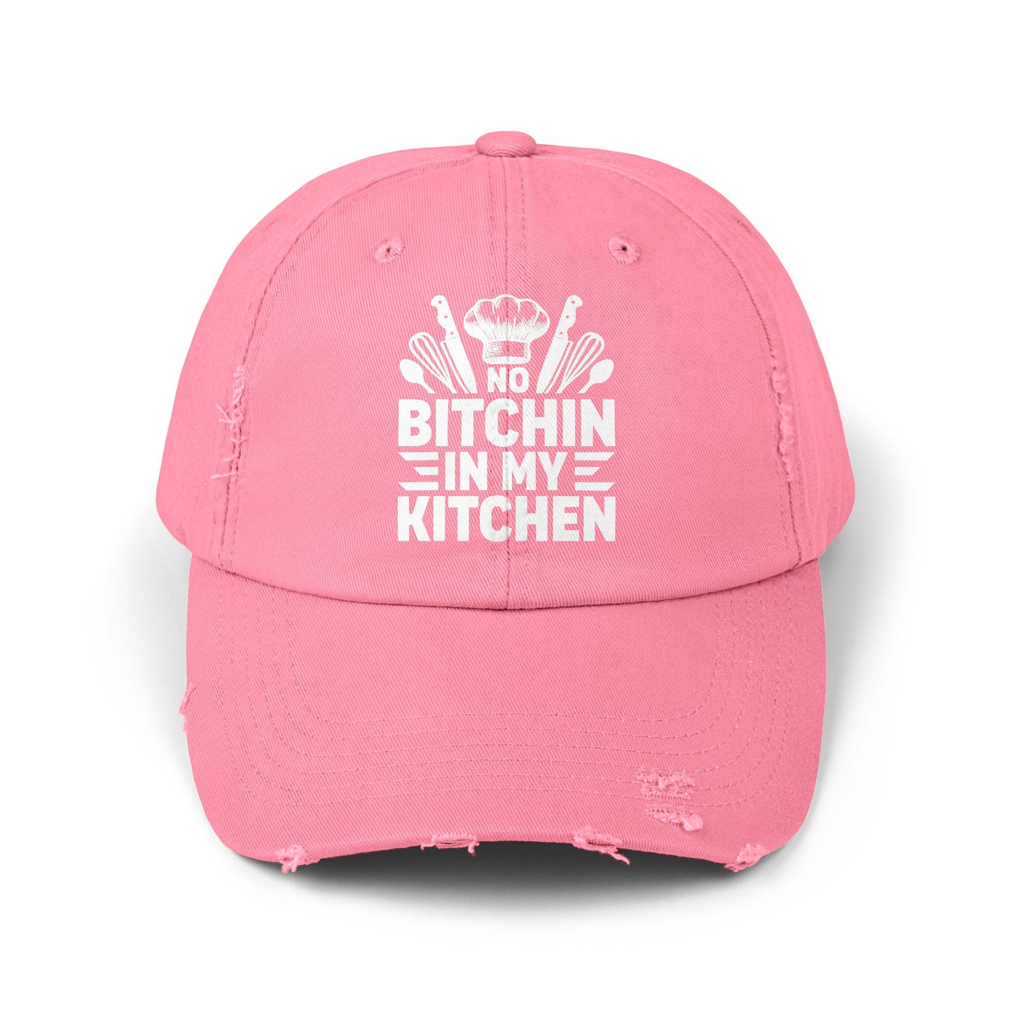 No Bitchin In My Kitchen Chef Humor Cap