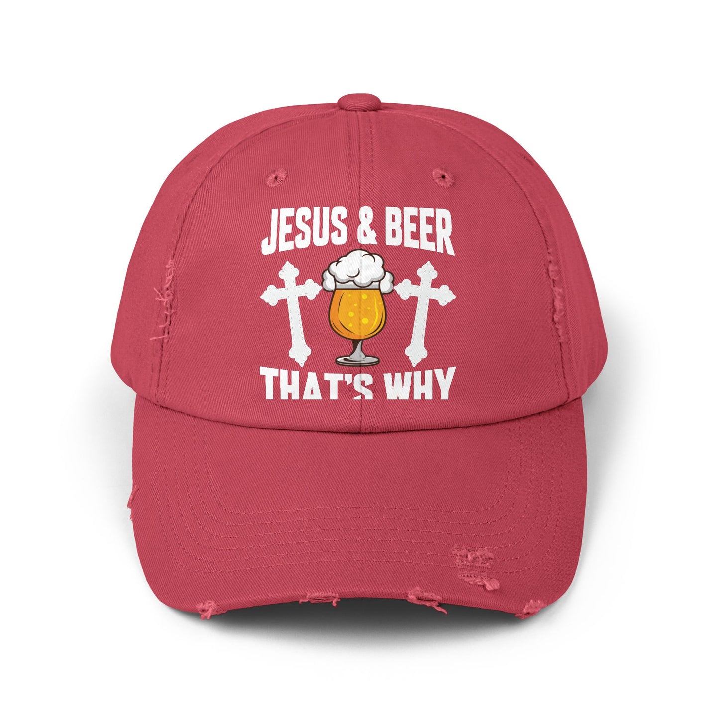 Jesus & Beer That's Why I'm Here Cap
