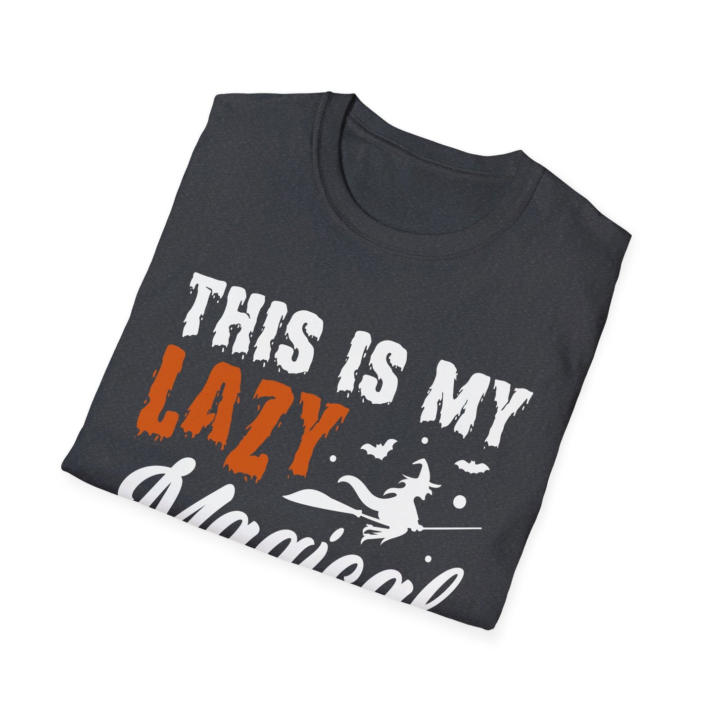 This Is My Lazy Magical Costume Witch Halloween Outfit T-Shirt