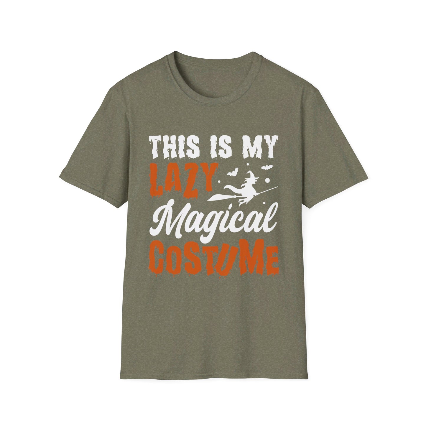 This Is My Lazy Magical Costume Witch Halloween Outfit T-Shirt
