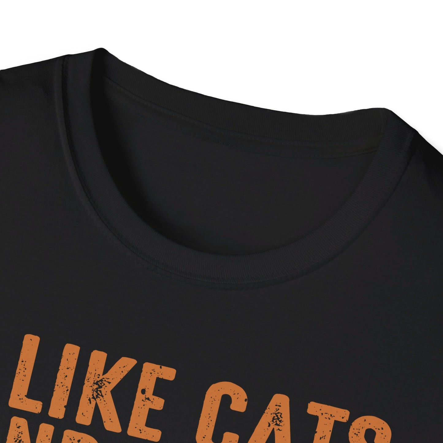I Like Cats And Coffee And Maybe 3 People - Retro Cat Lover Coffee Enthusiast T-Shirt