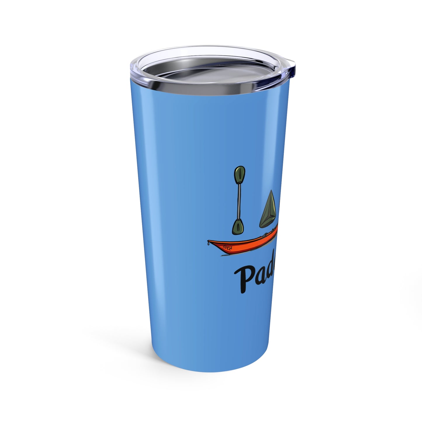 Paddle On Kayak Adventure Enthusiast Gear Tumbler