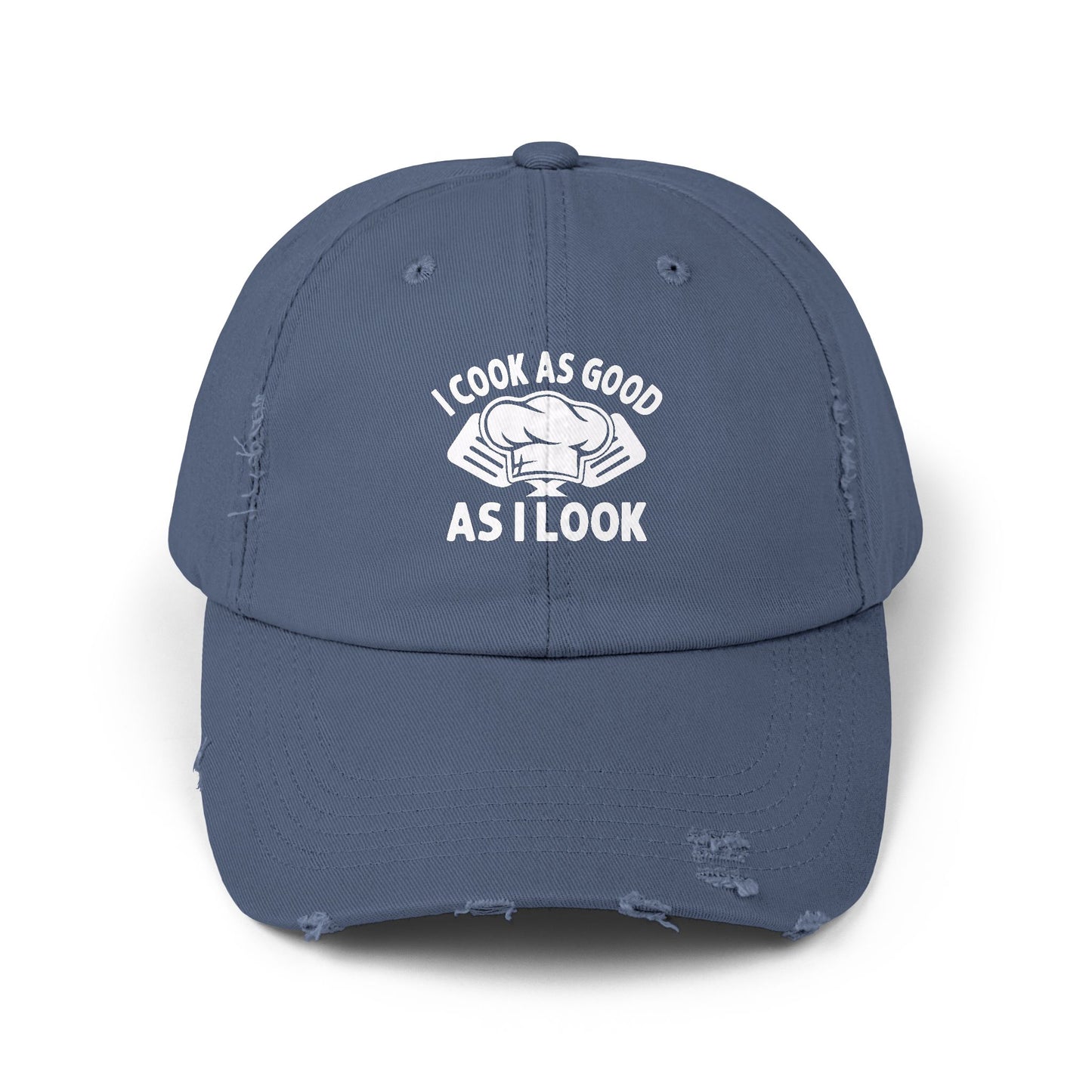 I Cook As Good As I Look Chef Hat Design for Culinary Enthusiasts Cap