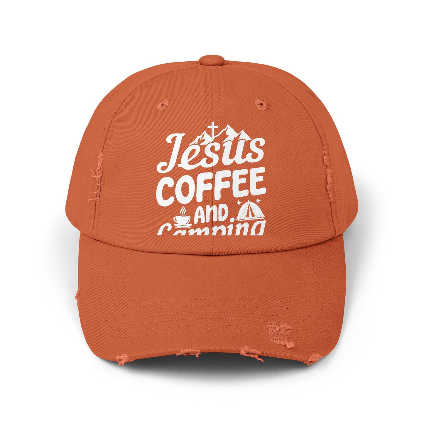 Jesus Coffee And Camping Enthusiast's Favorite Design Cap
