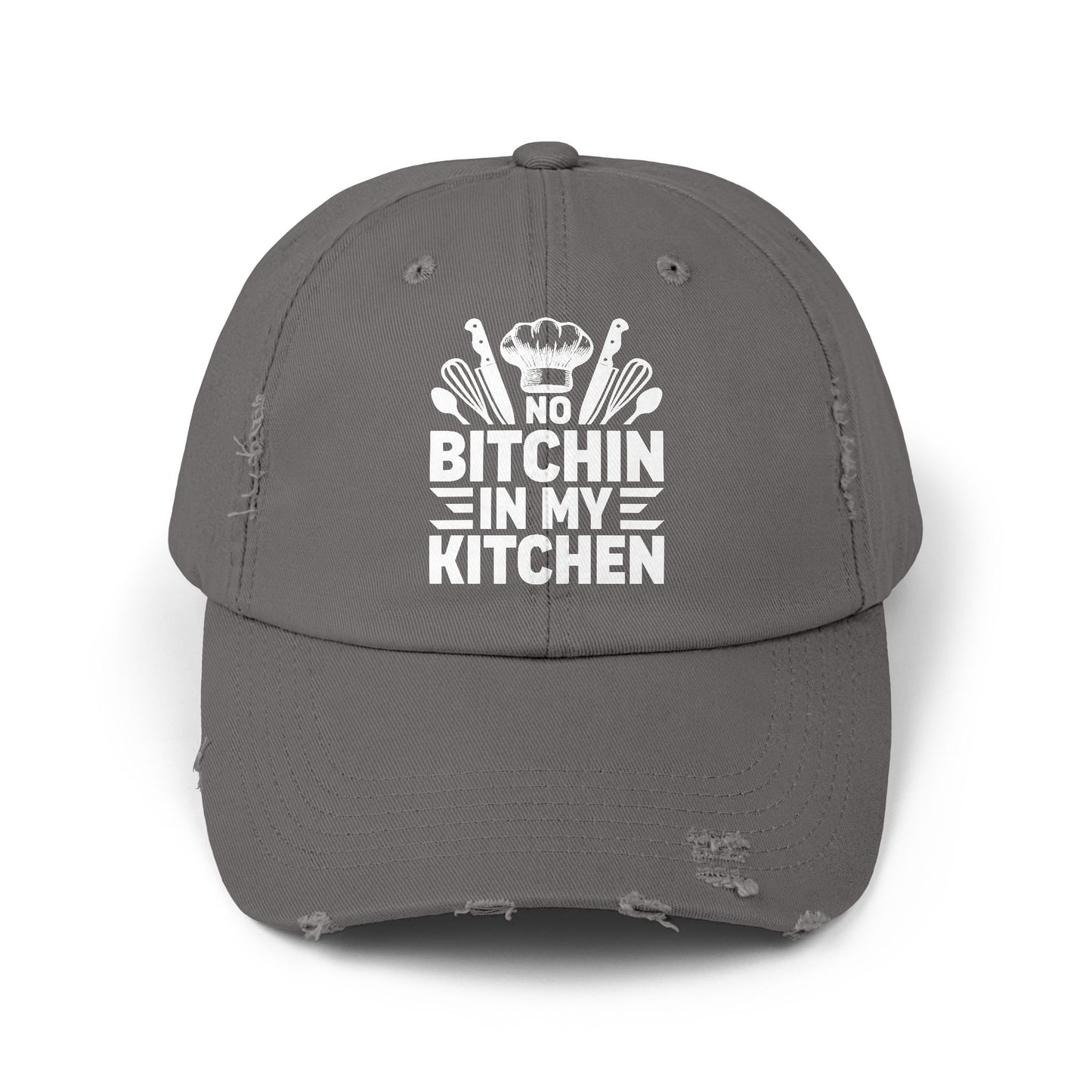 No Bitchin In My Kitchen Chef Humor Cap