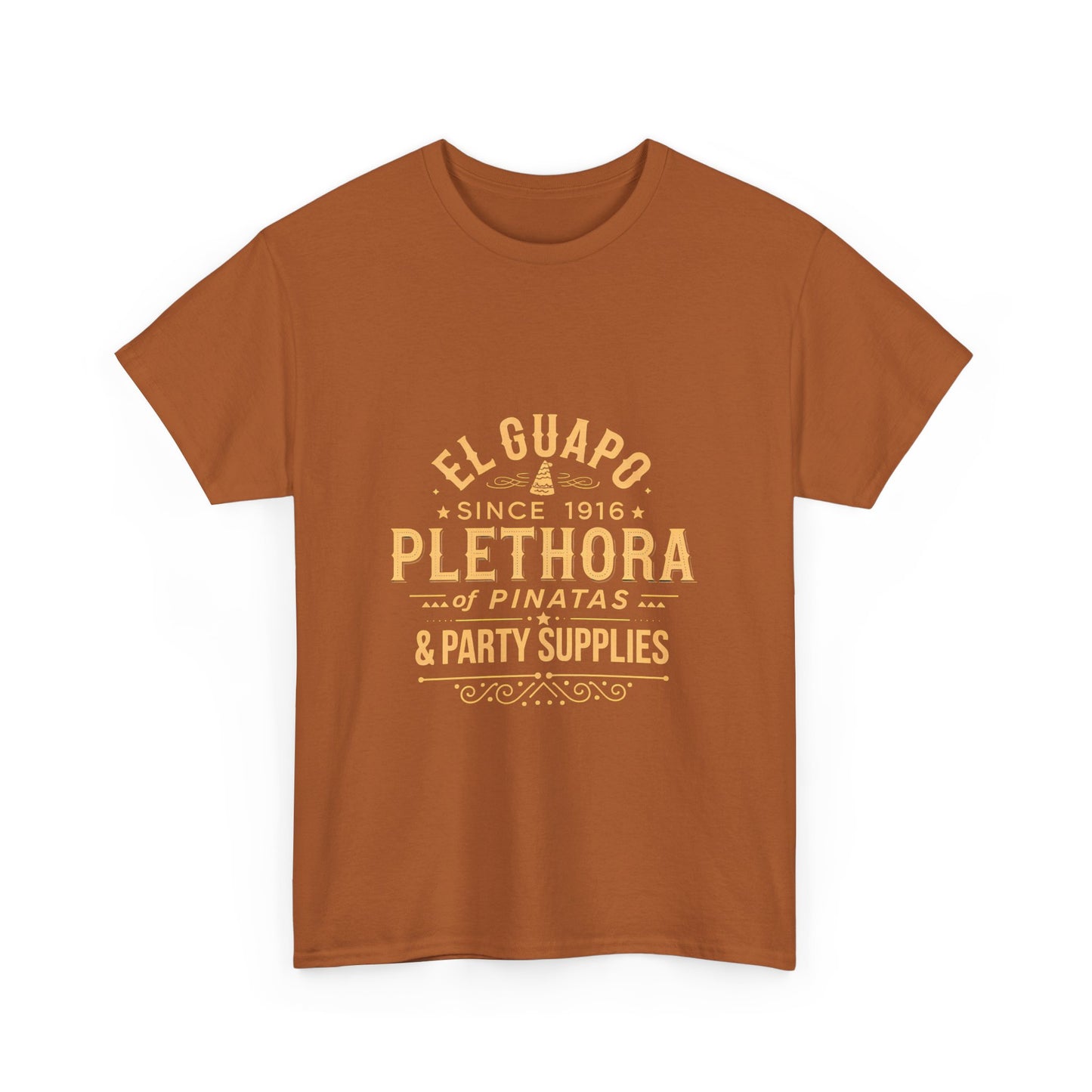 El Guapo Piñata Party Tee - Unisex Heavy Cotton T-Shirt