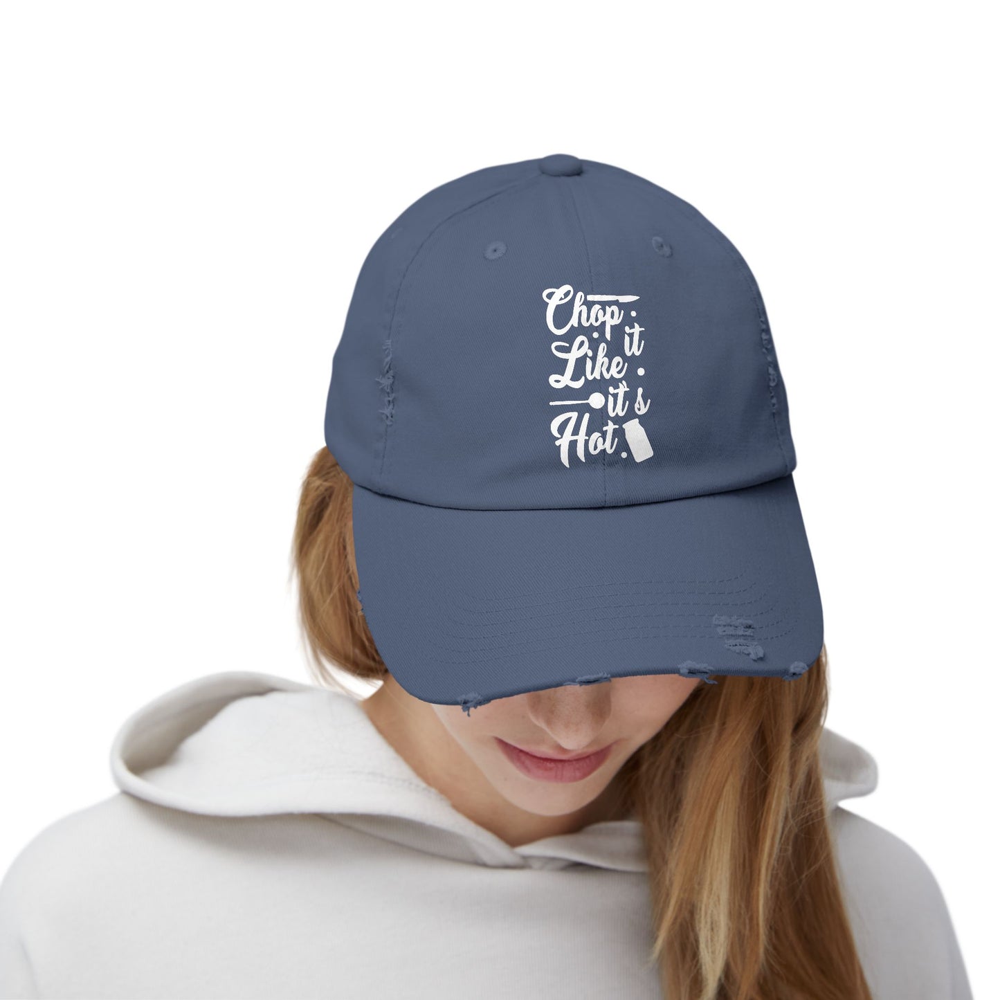 Chop It Like It's Hot Chef Humor Cap