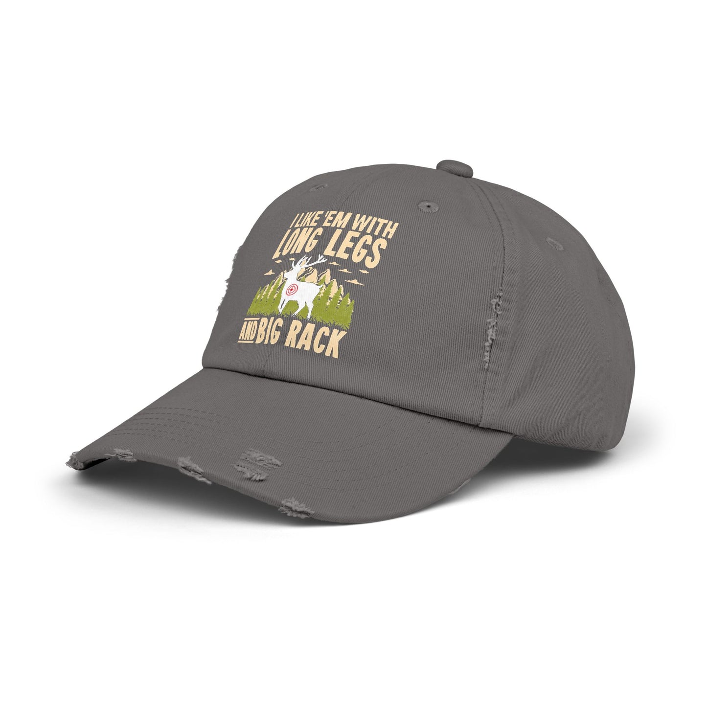 I Like 'Em With Long Legs And Big Rack Deer Hunting Cap