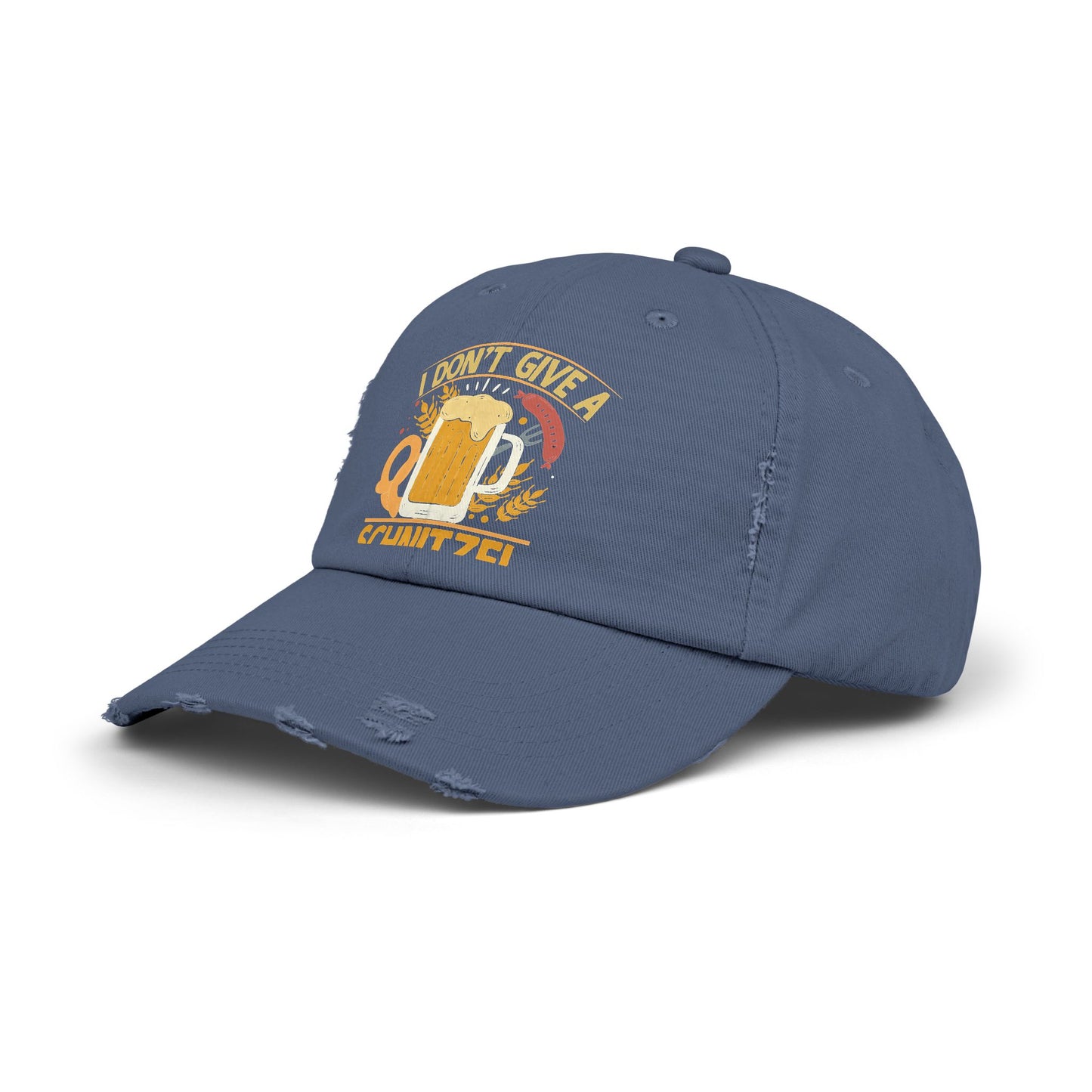 I Don't Give A Schnitzel Beer Pretzel Sausage Cap