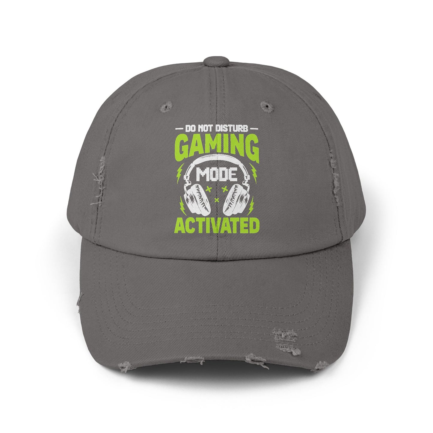 Do Not Disturb Gaming Mode Activated Headphones Cap