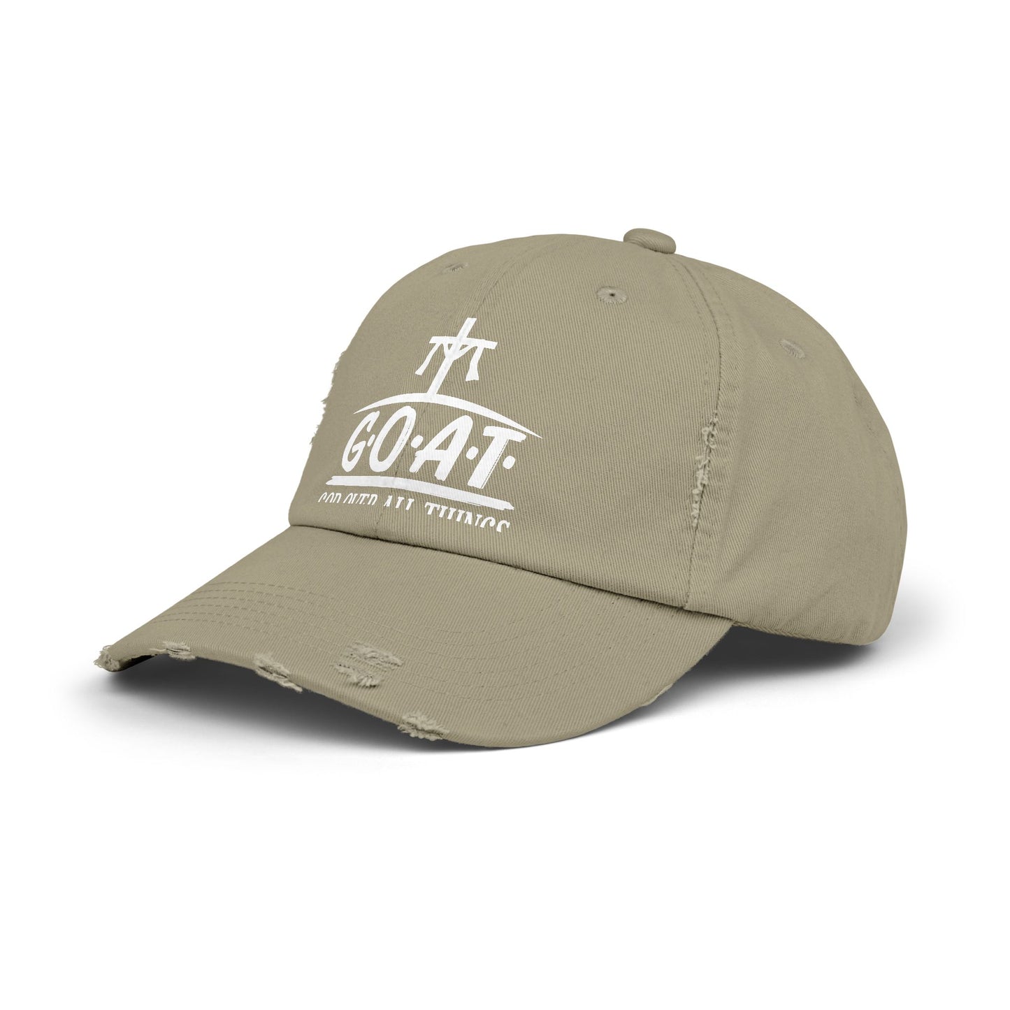 God Over All Things Faithful Expression with Cross Symbol Cap