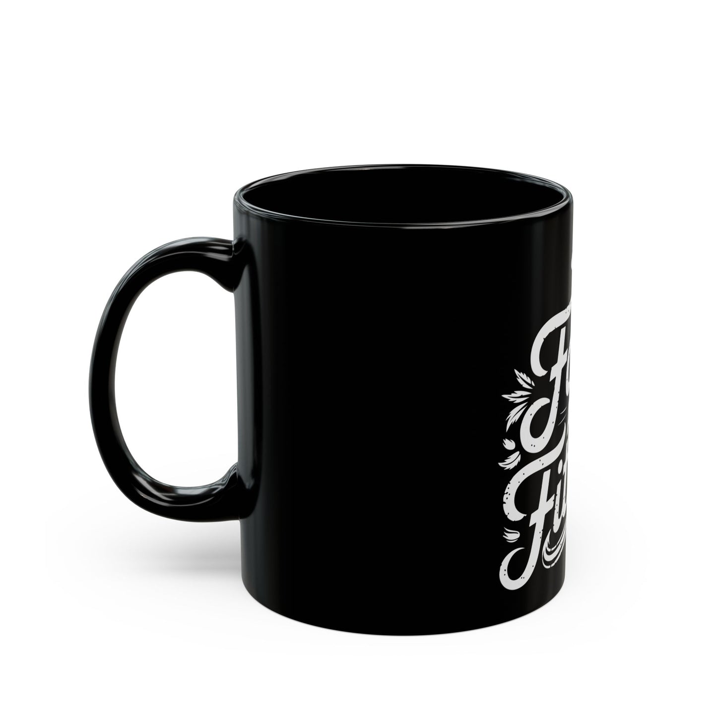 Faith And Fitness Motivational Design for Spiritual Athletes Ceramic Mug