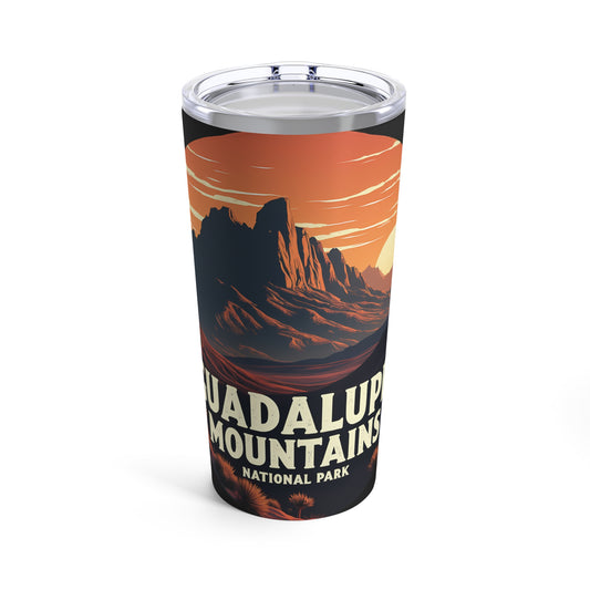Guadalupe Mountains National Park Sunset Landscape Art