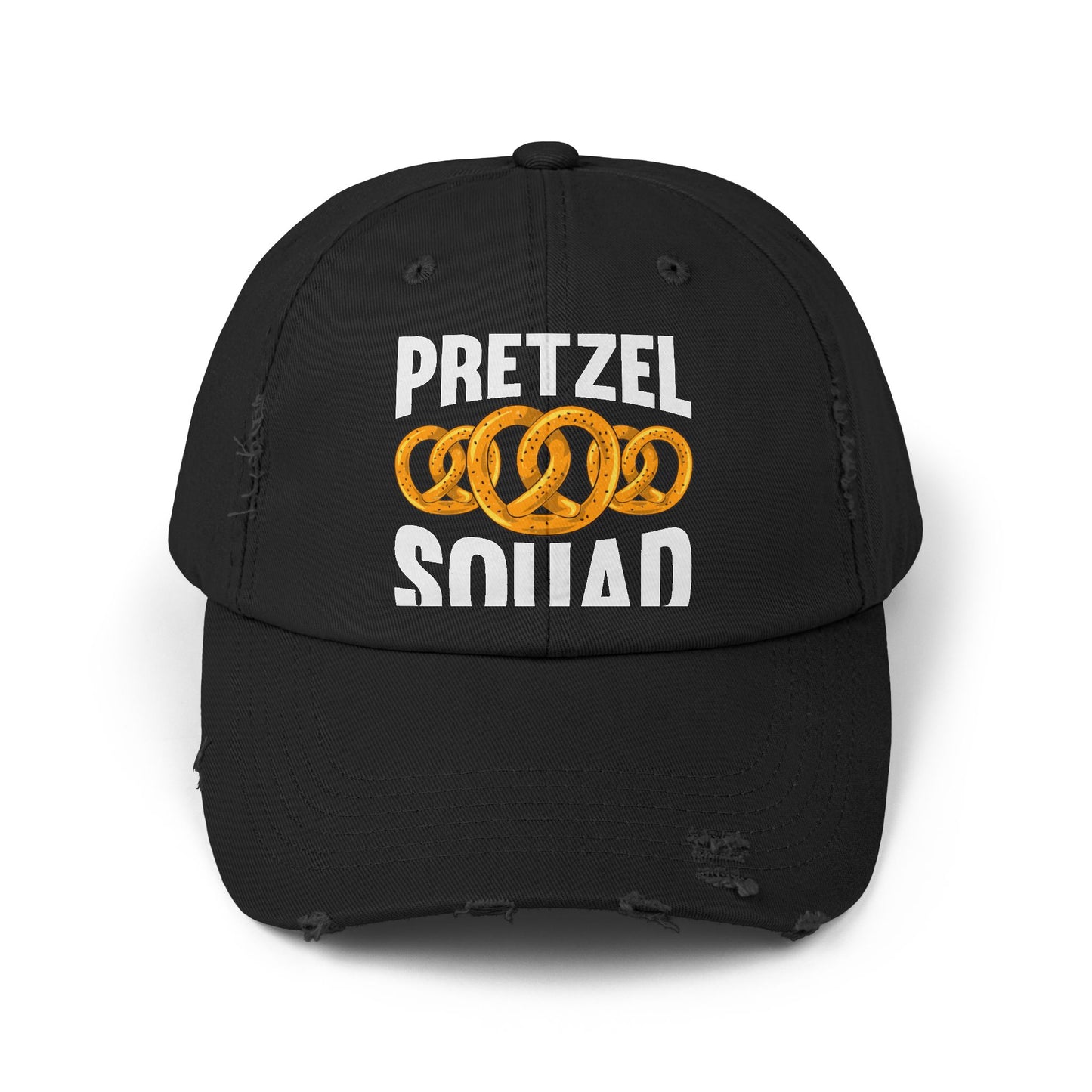 Pretzel Squad Fun Snack Enthusiasts Community Cap