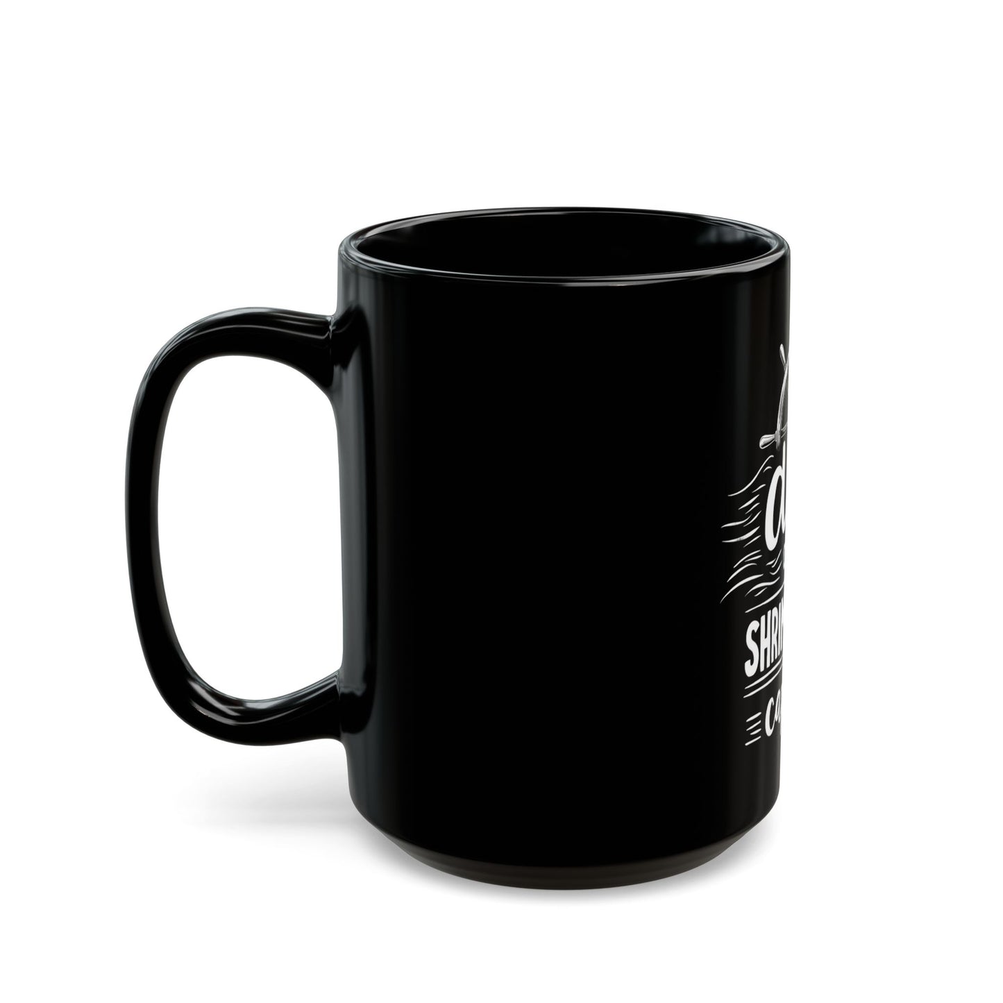 Dibs On The Shrimp Boat Captain Nautical Humor Ceramic Mug