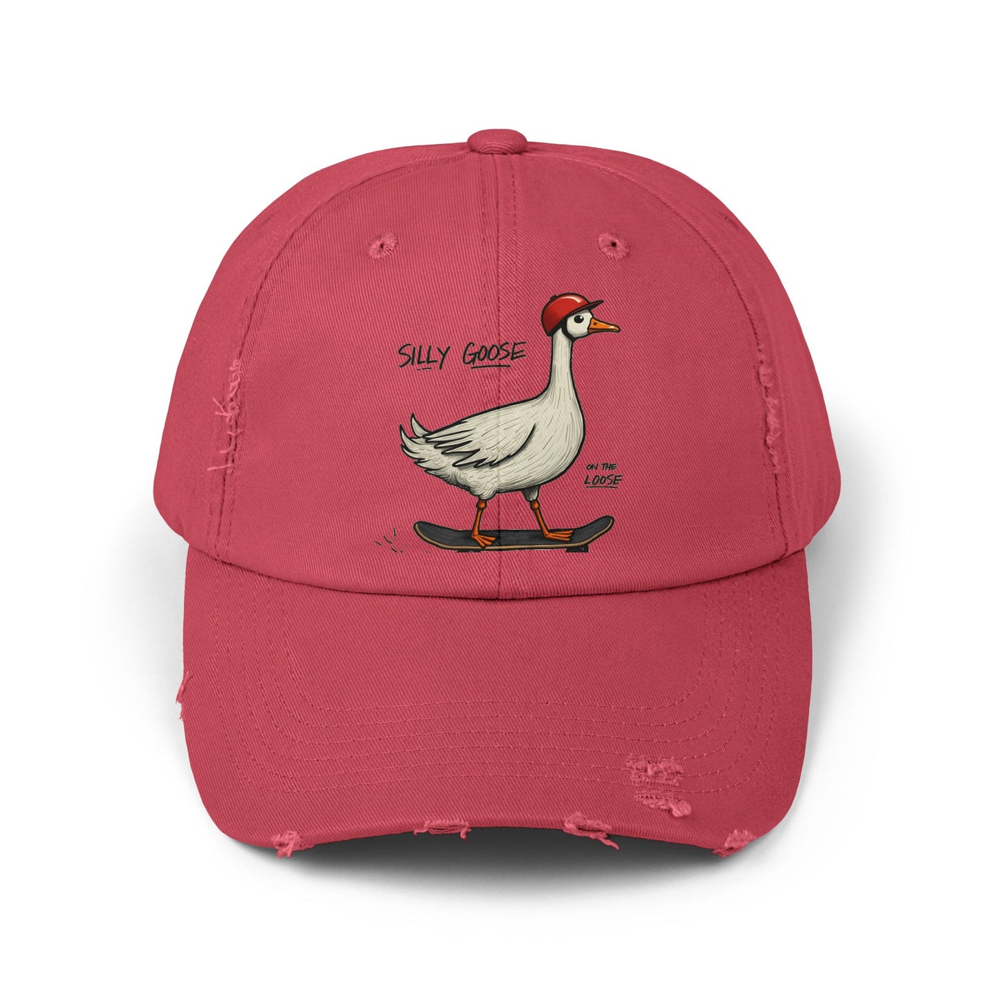 Silly Goose On The Loose Skateboarding Fun Cap