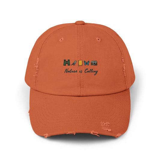 Nature Is Calling Adventure Enthusiasts Design Cap
