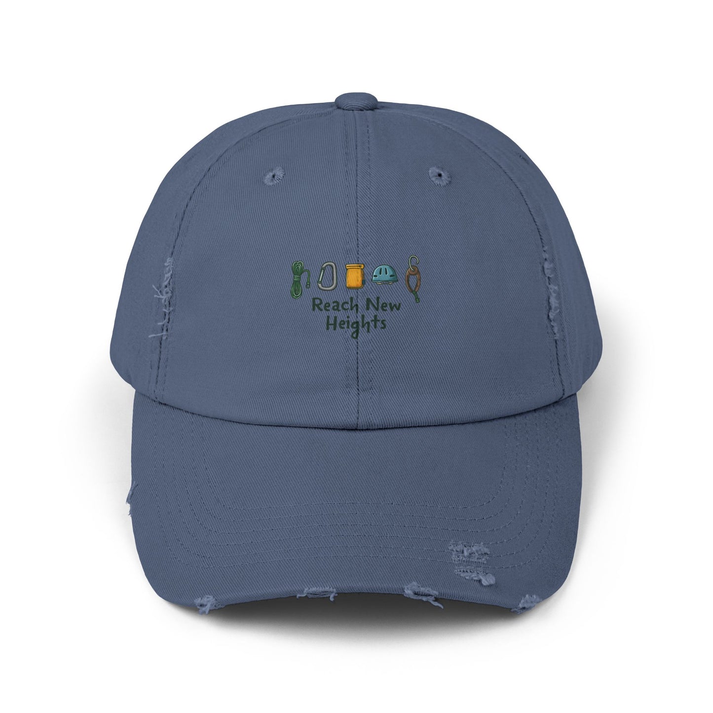 Reach New Heights Adventure Gear Enthusiast Design Cap