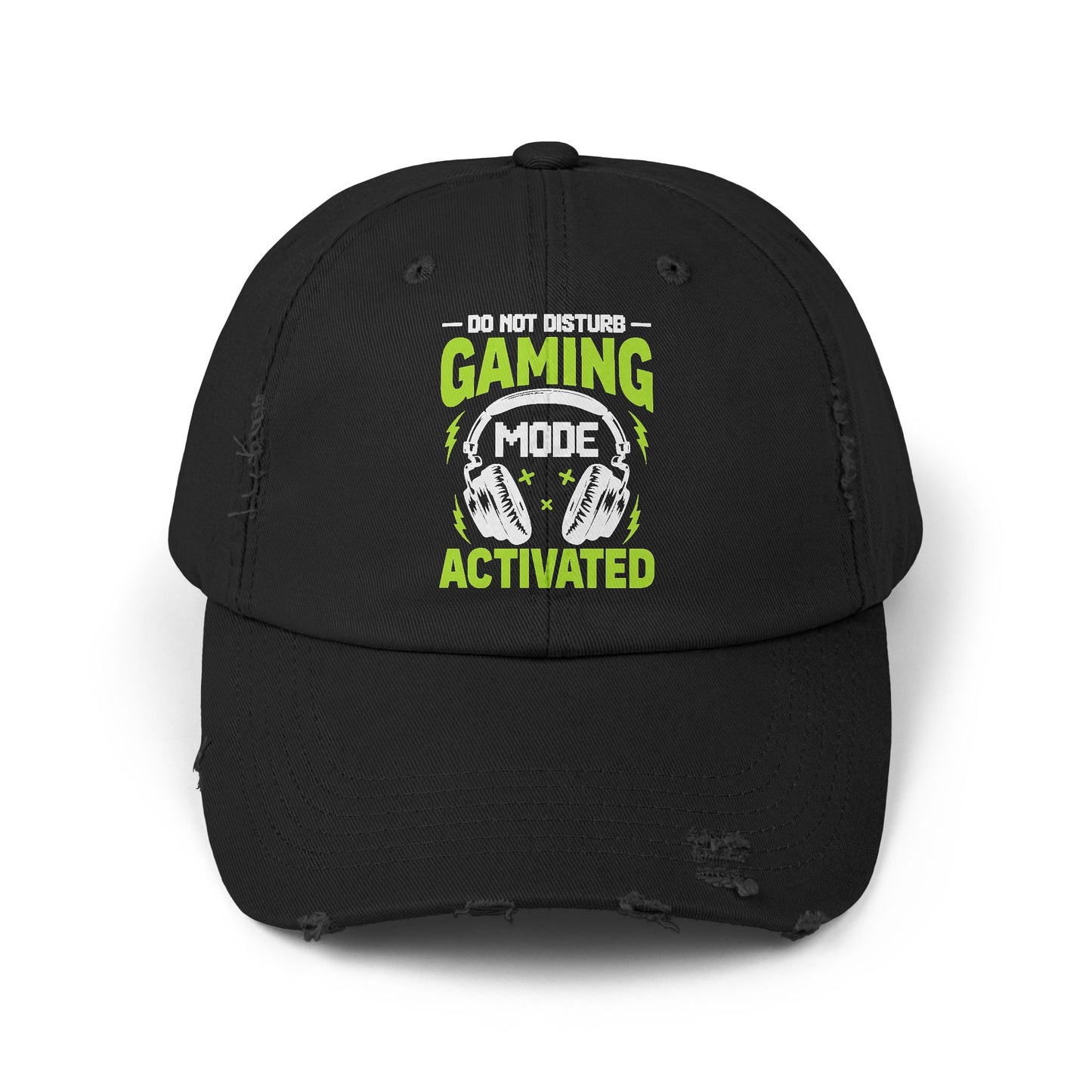 Do Not Disturb Gaming Mode Activated Headphones Cap