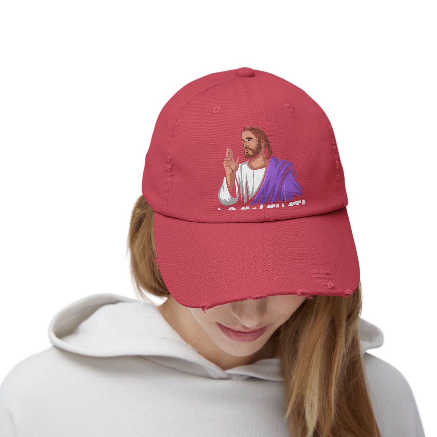 I Saw That Religious Humor Graphic Cap