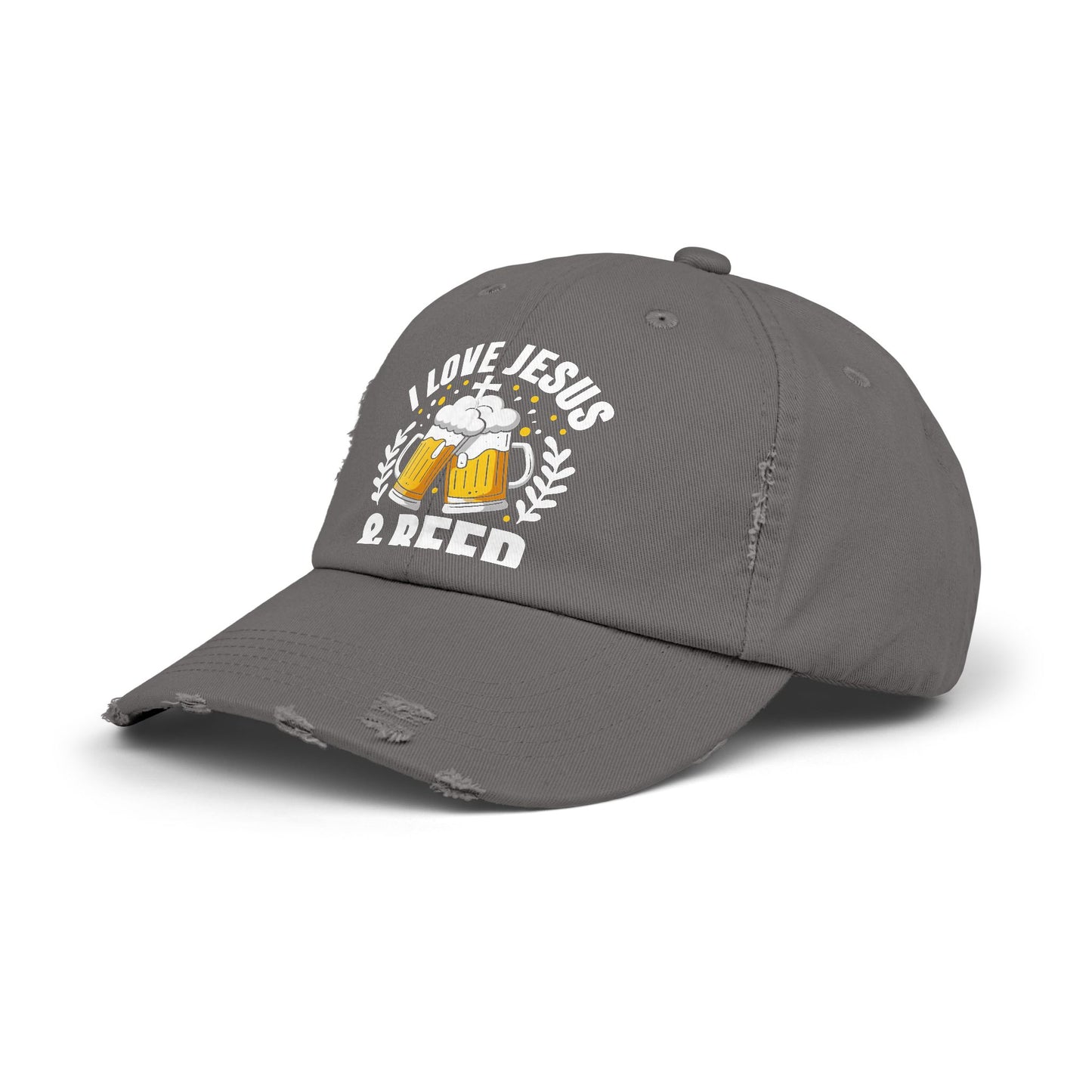I Love Jesus And Beer Design For Faithful Beer Lovers Cap