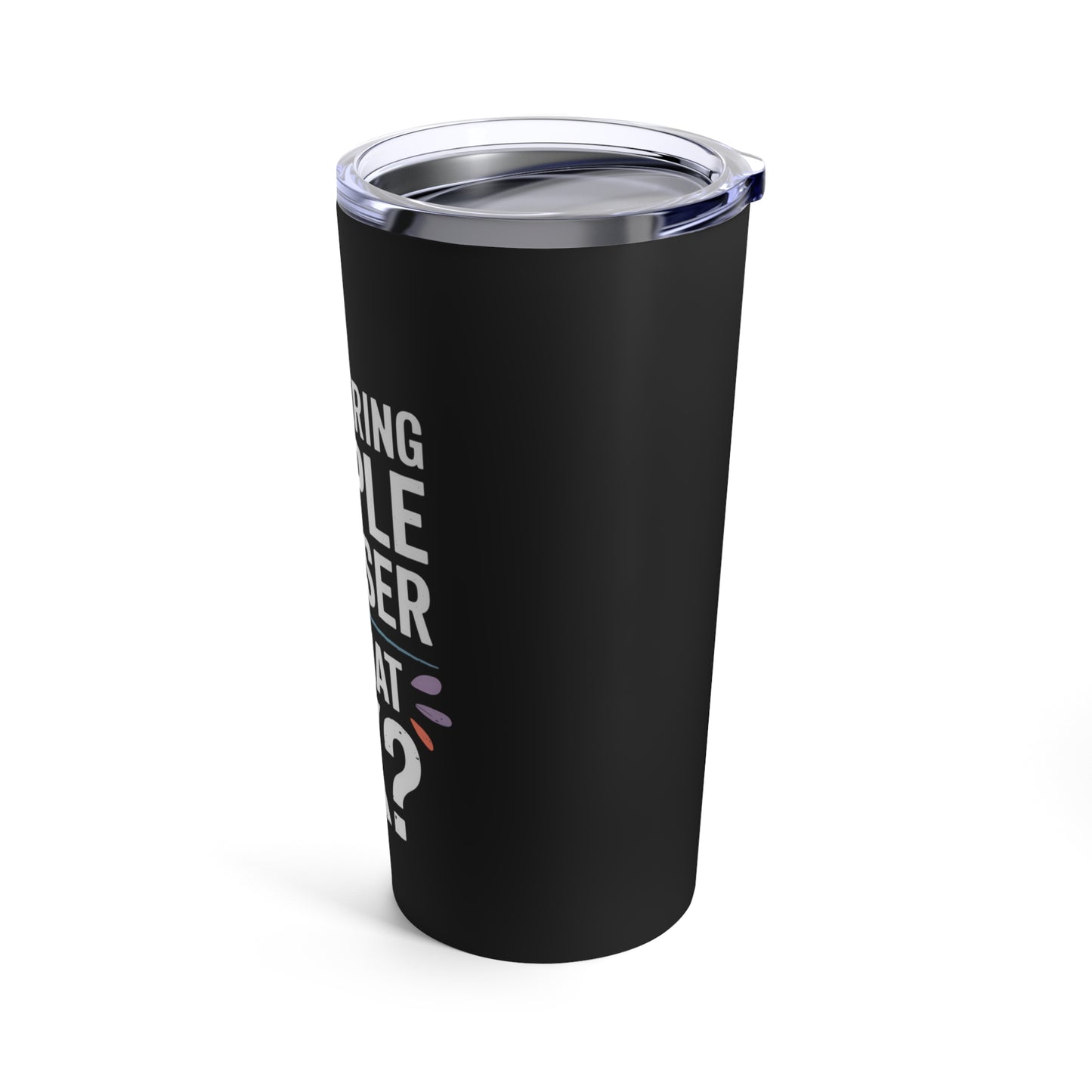 Recovering People Pleaser Is That OK Bold Statement Tumbler