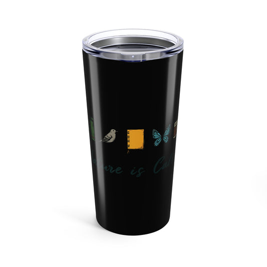 Nature Is Calling Adventure Enthusiasts Design Tumbler