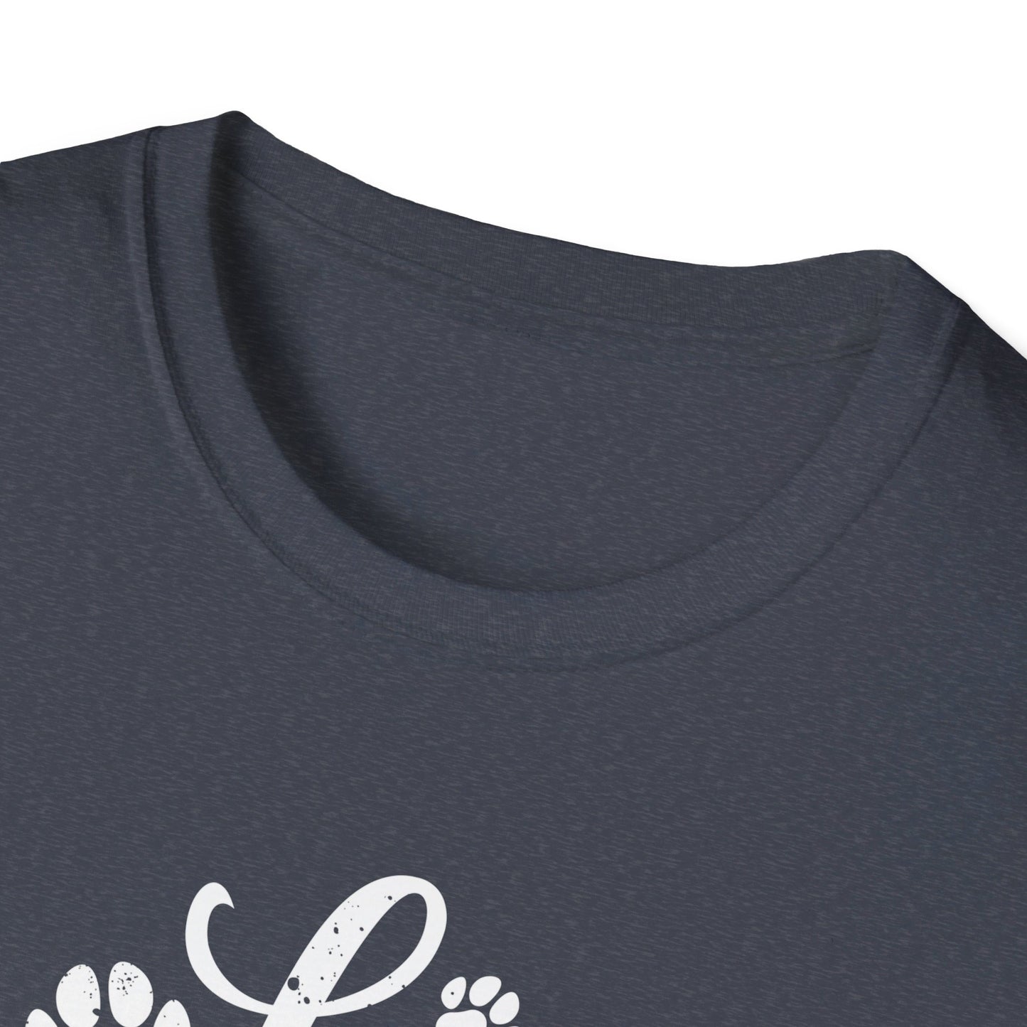 Less People More Cats - Cute Cat Lover Saying with Paw Prints T-Shirt