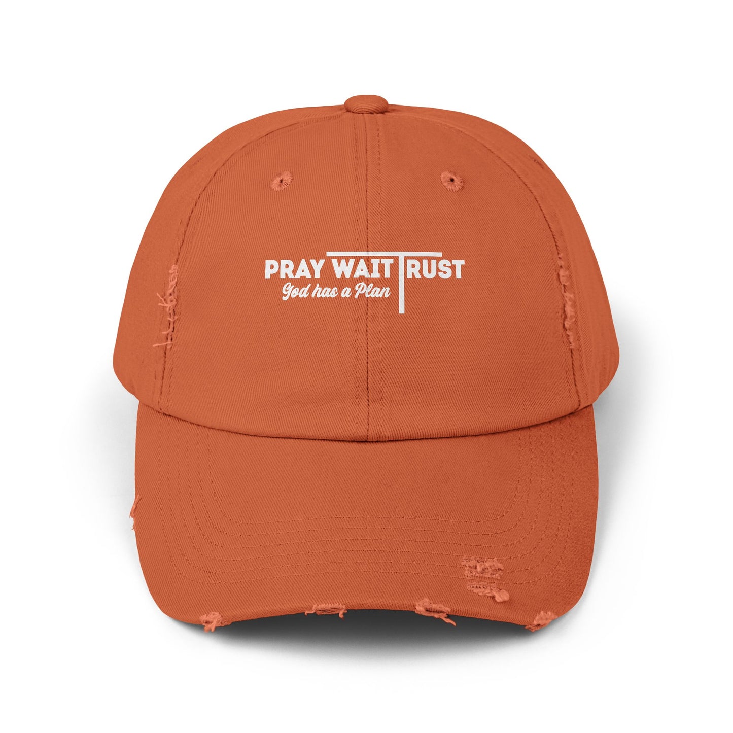 Pray Wait Trust God Has a Plan Cap