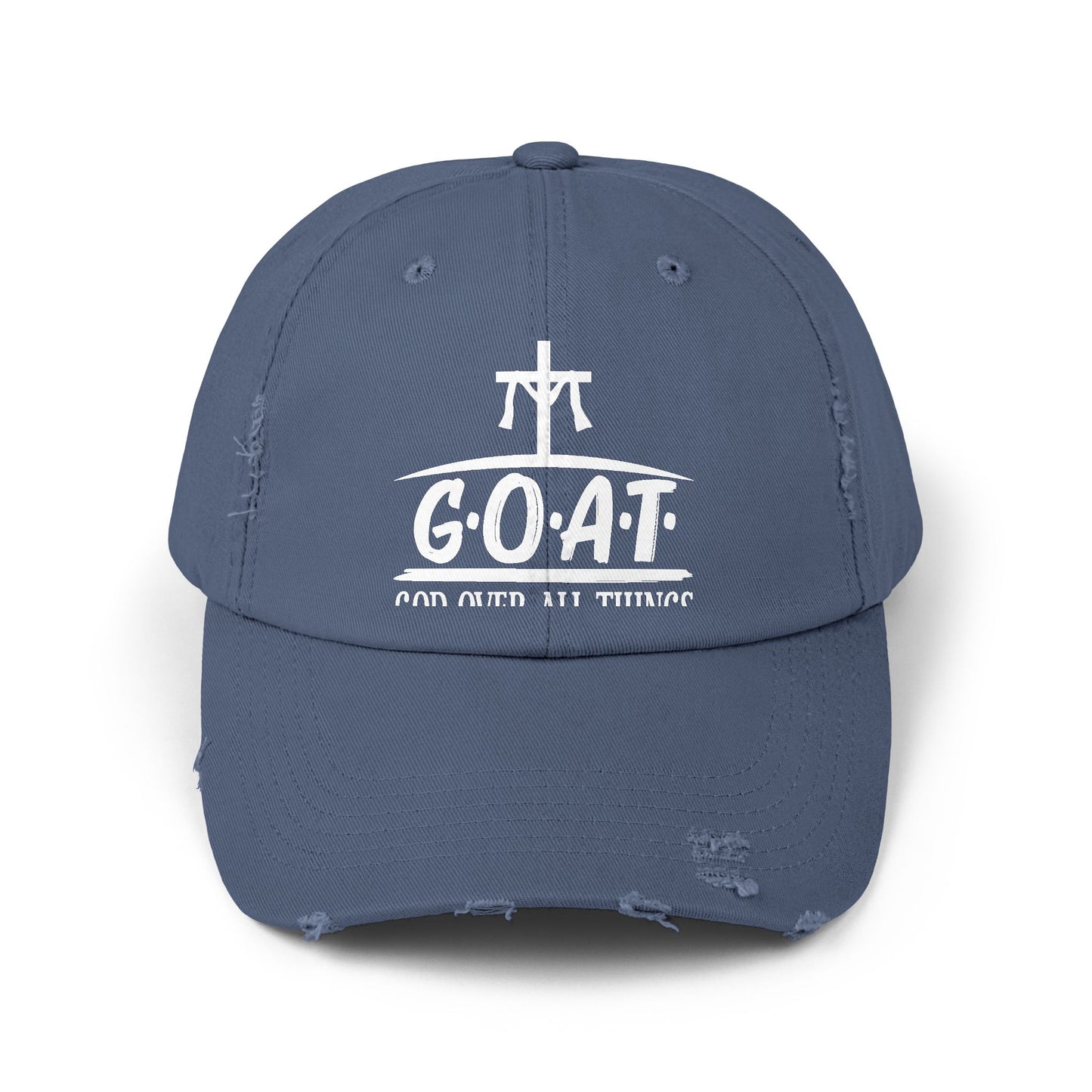 God Over All Things Faithful Expression with Cross Symbol Cap