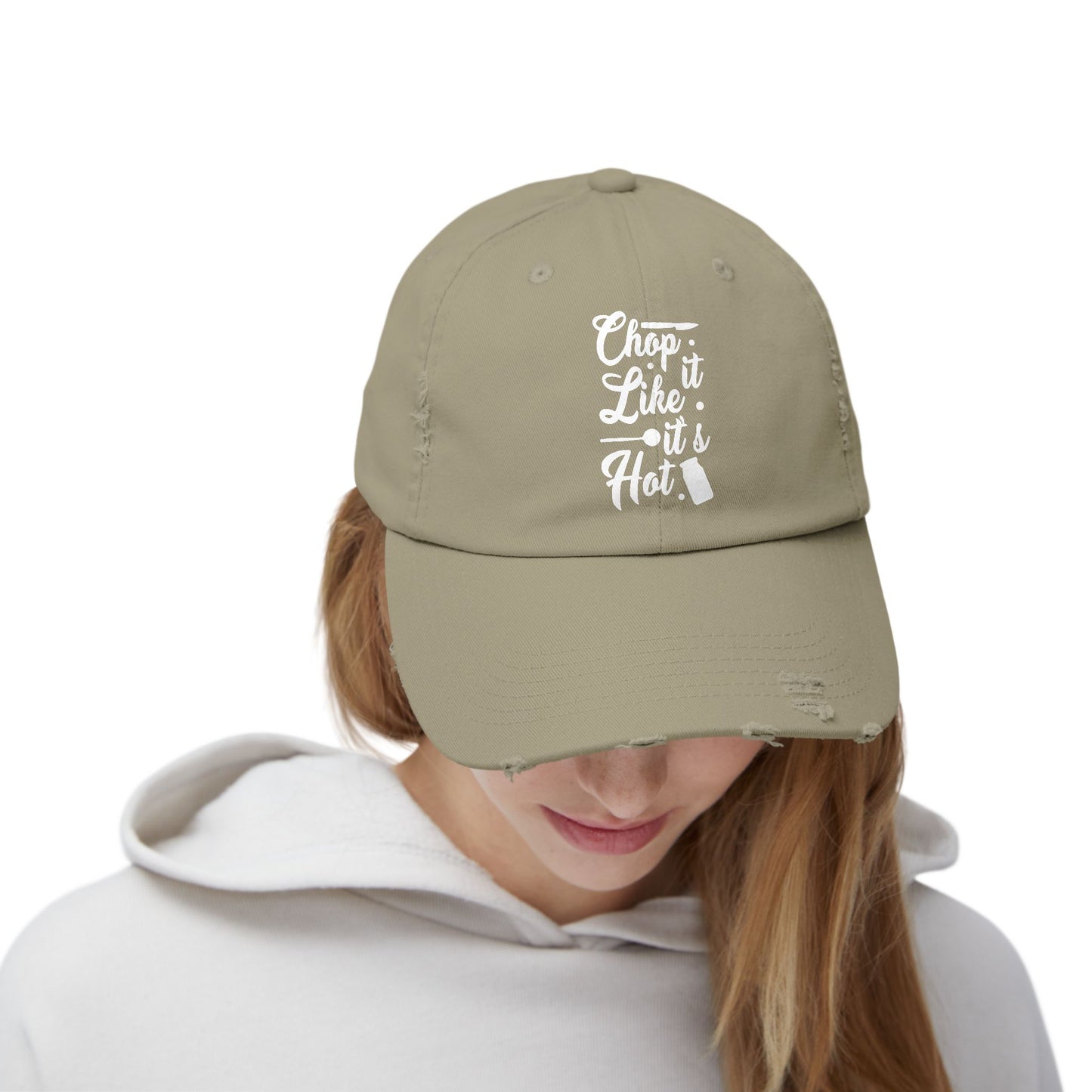 Chop It Like It's Hot Chef Humor Cap