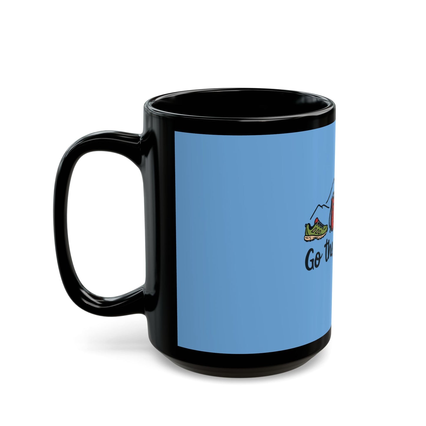 Go the Distance Adventure Enthusiast Hiking Essentials Ceramic Mug