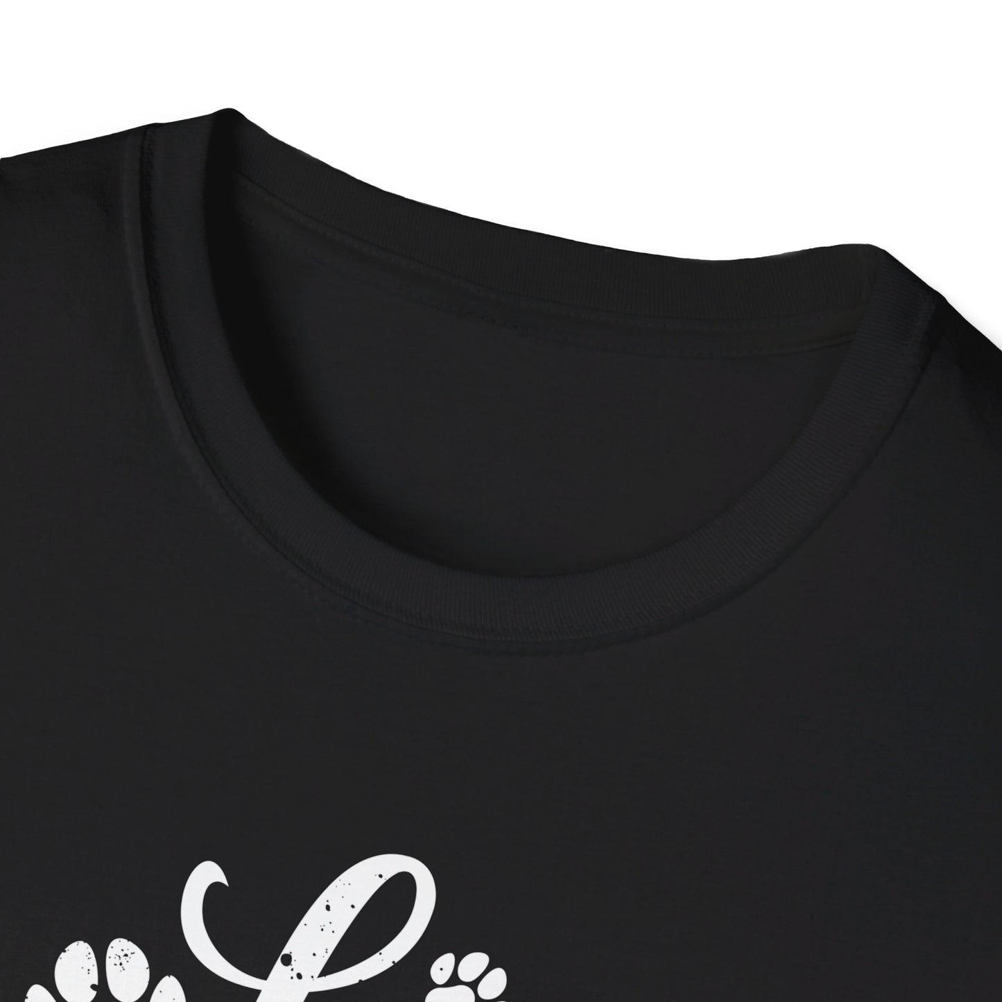 Less People More Cats - Cute Cat Lover Saying with Paw Prints T-Shirt