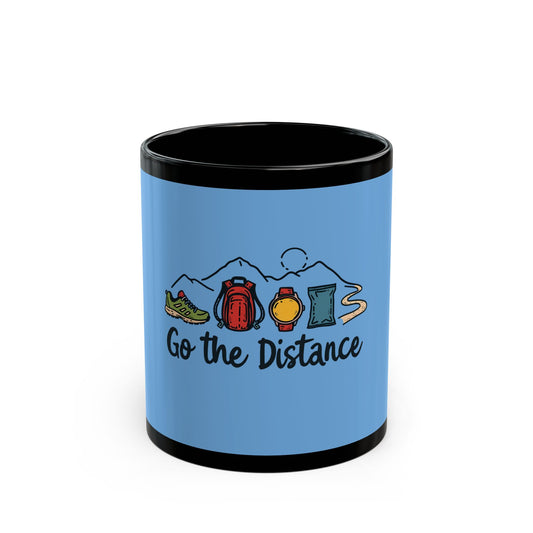 Go the Distance Adventure Enthusiast Hiking Essentials Ceramic Mug