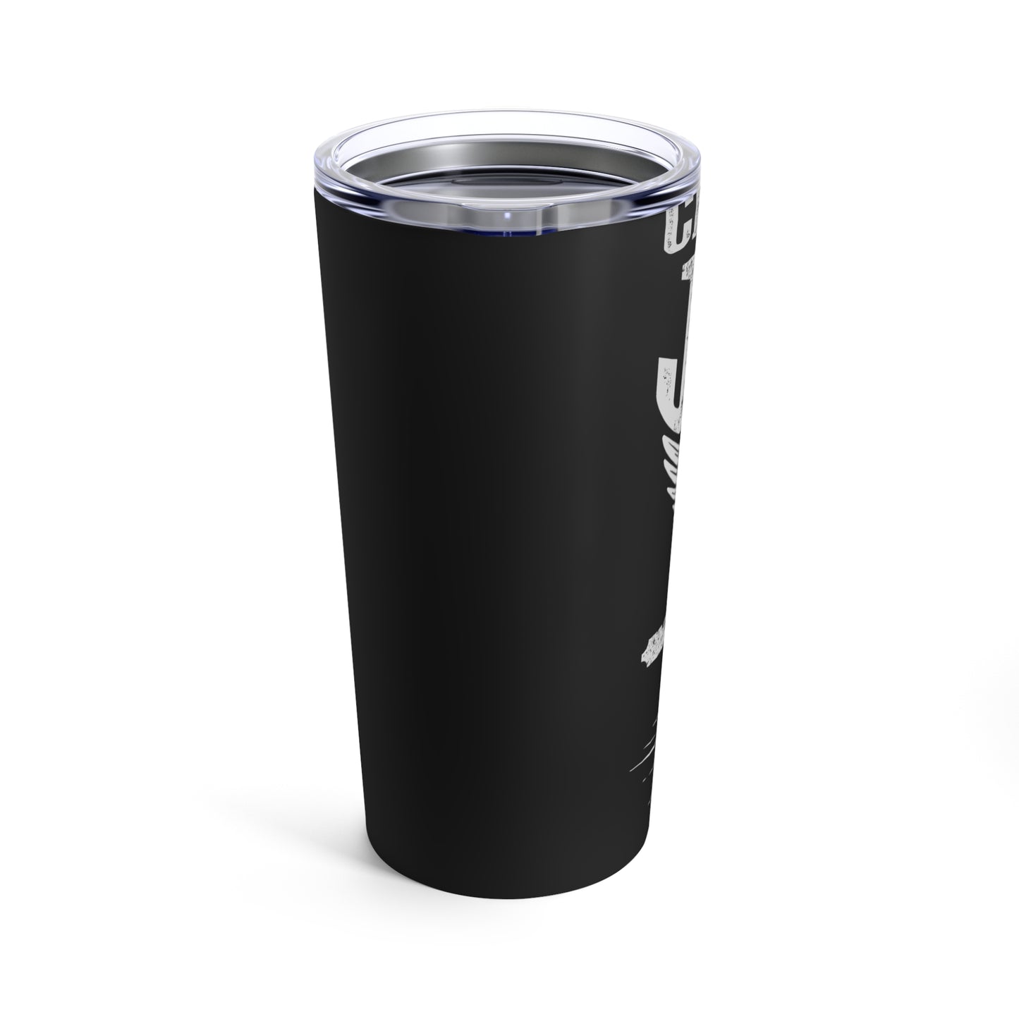 Cruisin' With Jesus Fueled by Faith Motorcycle Tumbler