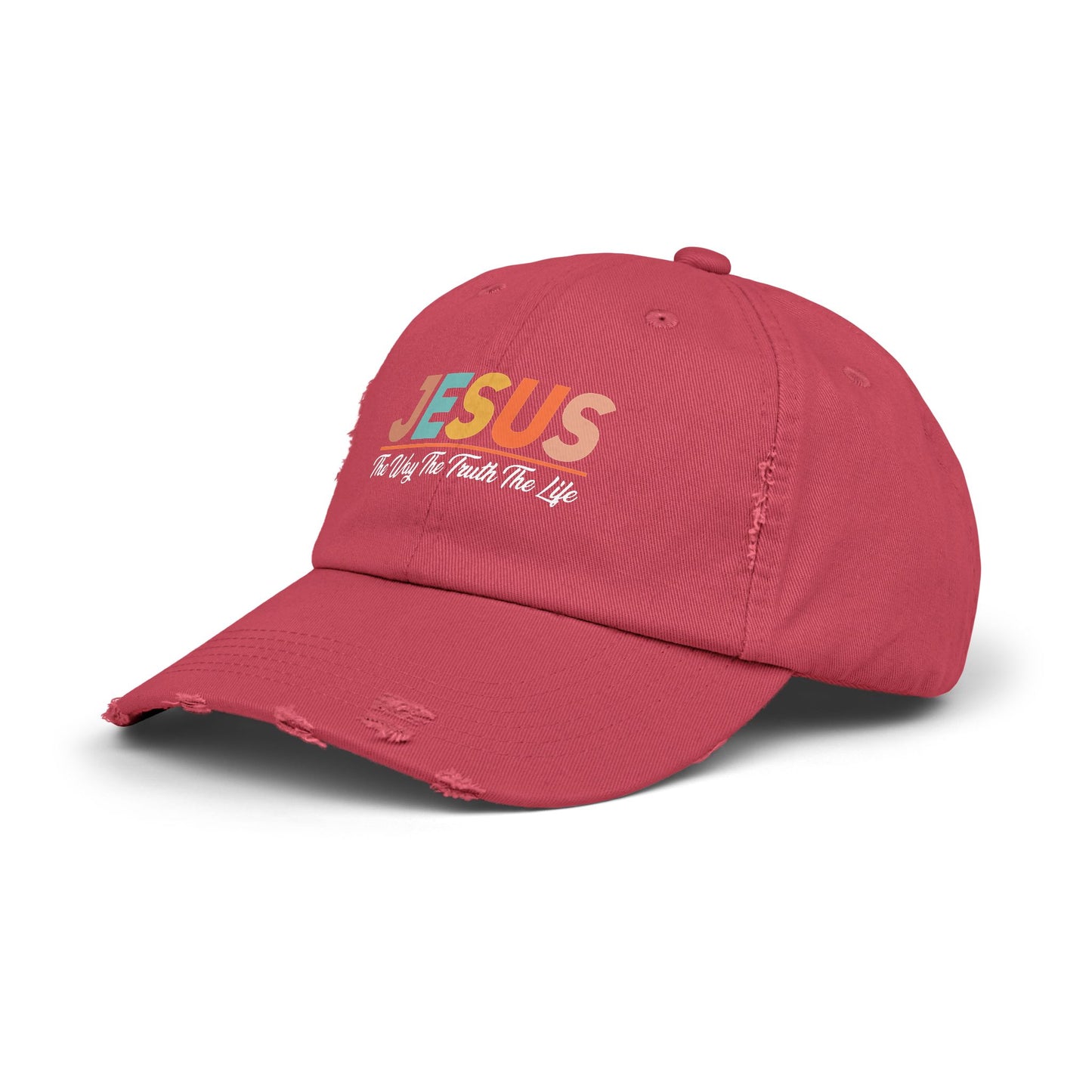 Jesus The Way The Truth The Life Inspirational Message Cap