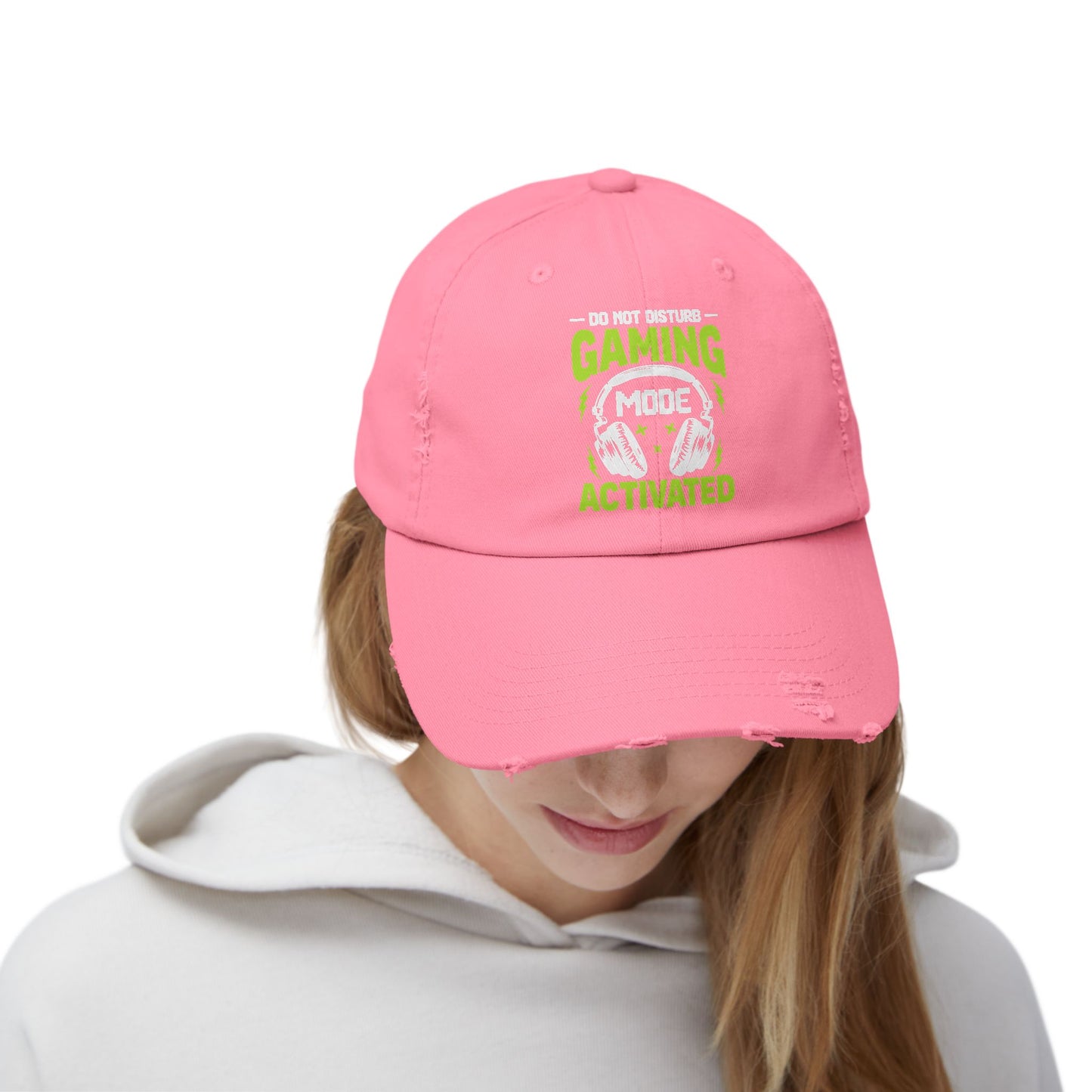 Do Not Disturb Gaming Mode Activated Headphones Cap
